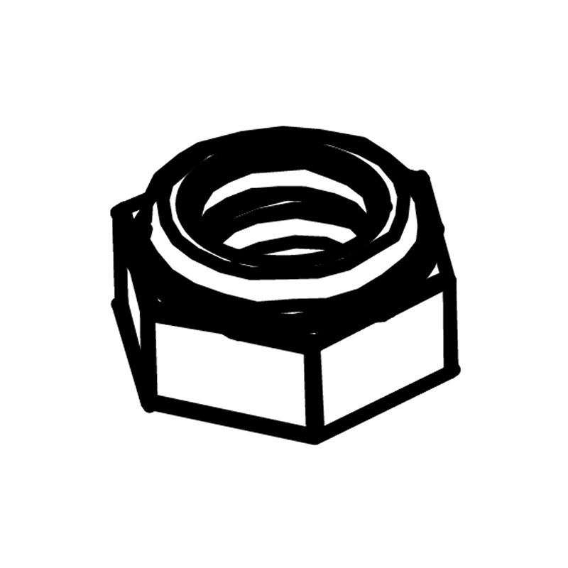 K - Flanged Lock-Nut M8