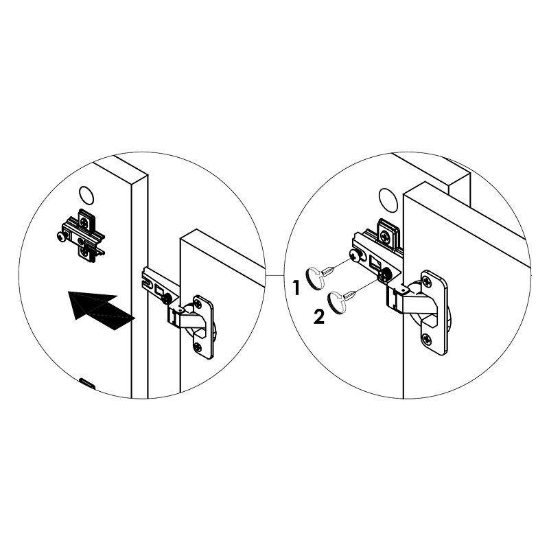 Finish Door Assembly