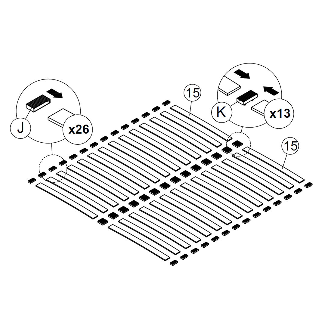 Assemble the Bed Slats