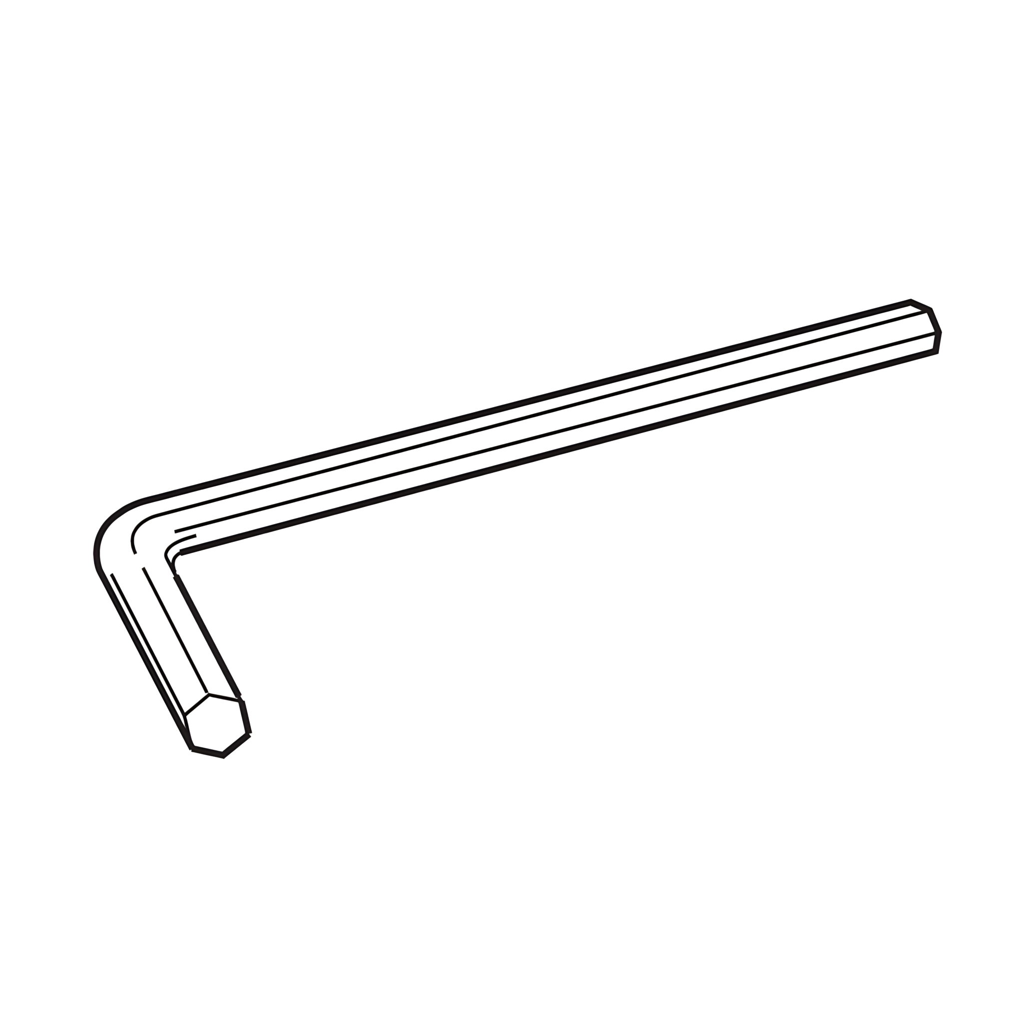 E - Allen Key for M8 bolts