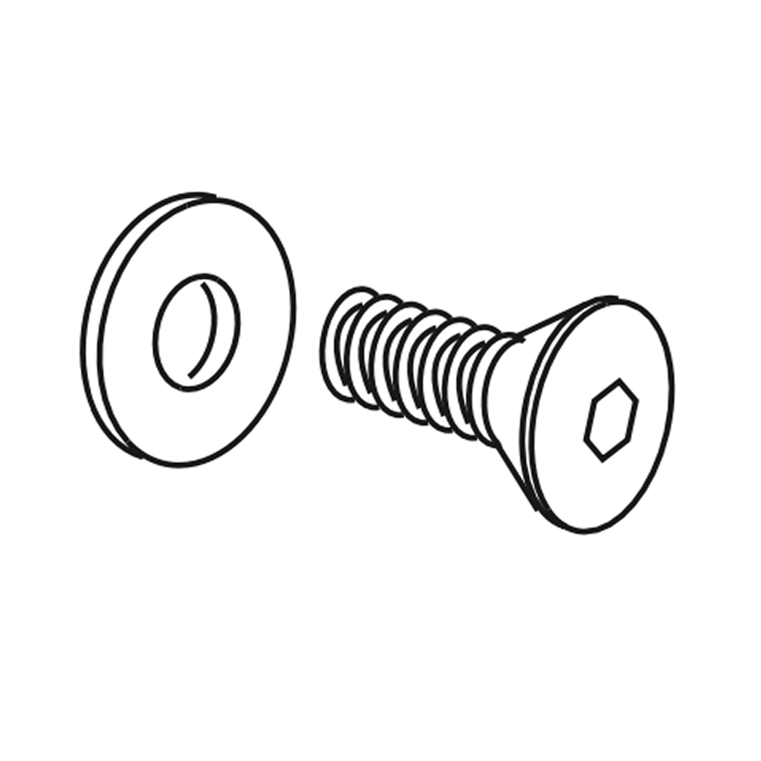 Counter-sunk screw
