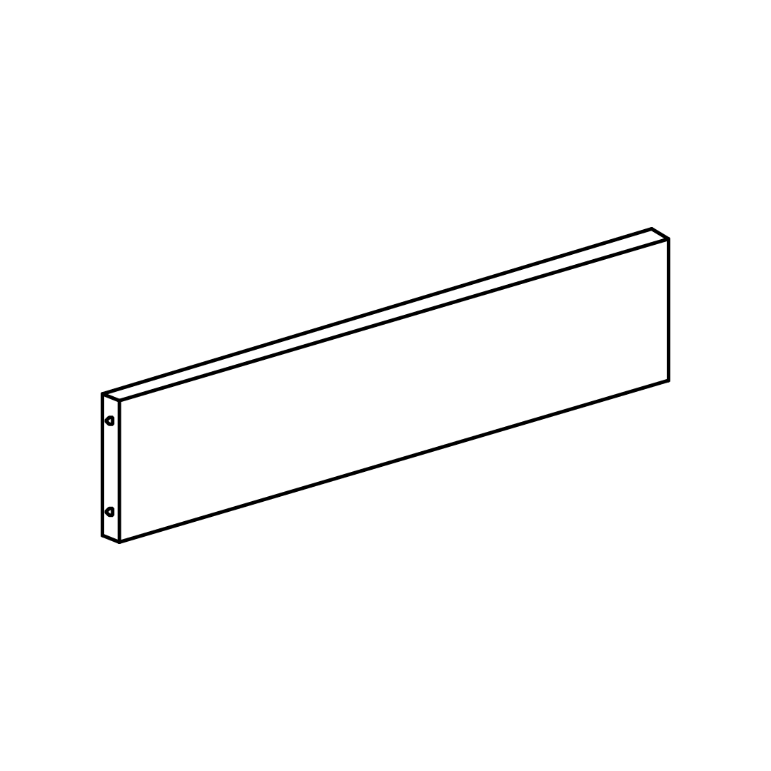 M - Footboard Back Panel