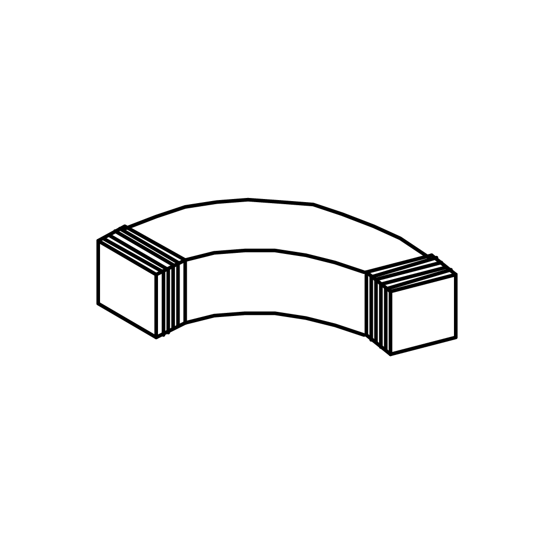 Rubber Corner Connector 