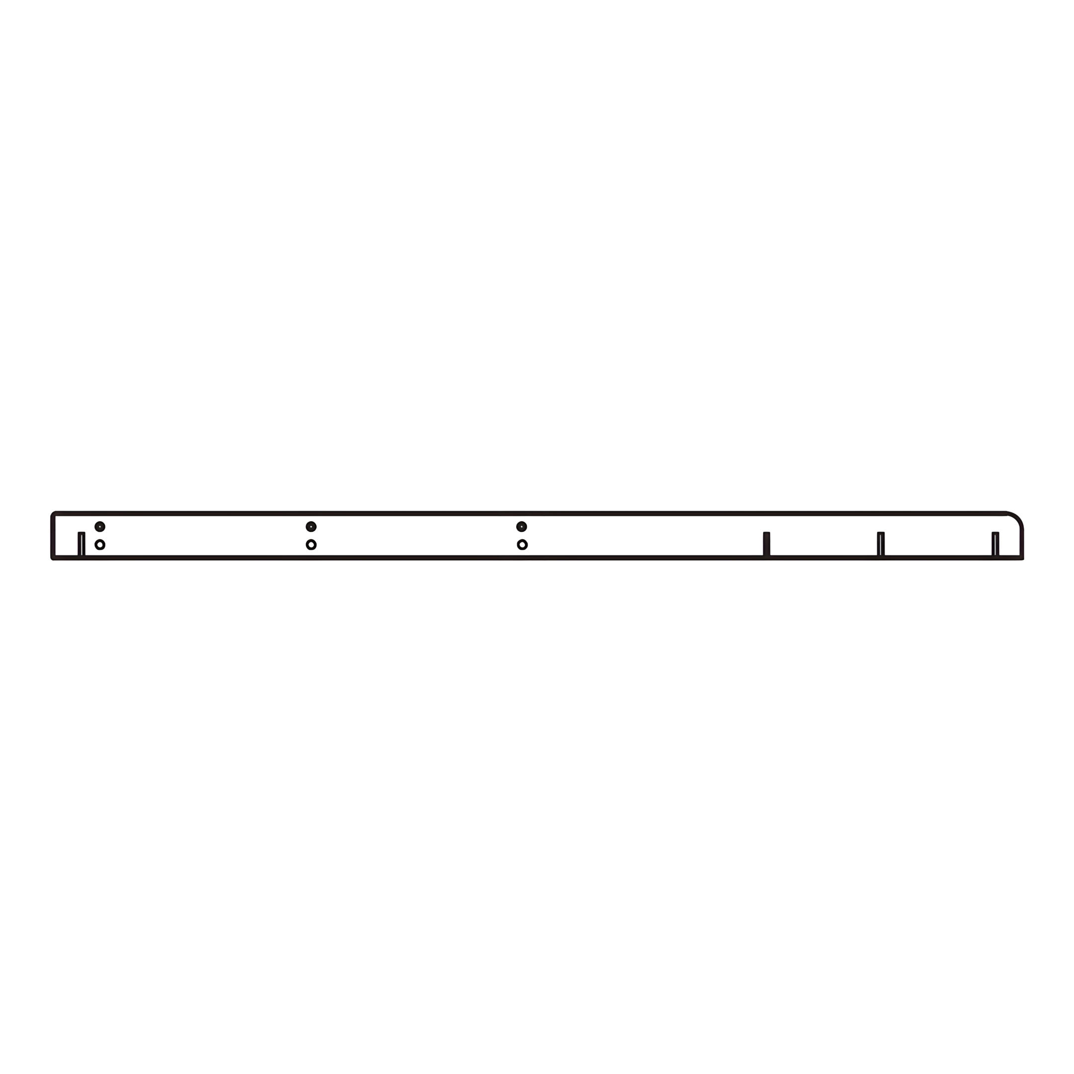 J - Ladder Rail (Long)