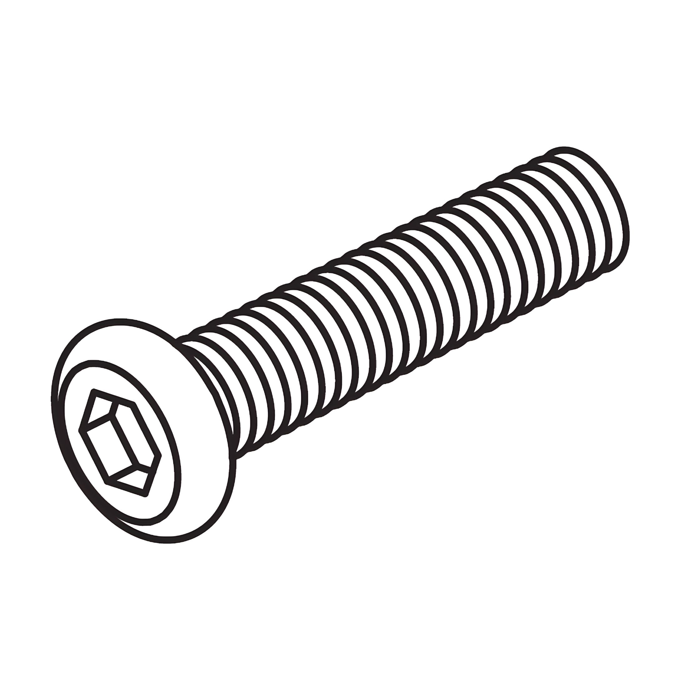 J - Bolt (M8x35mm) for fitting support block (10) to side rails (7&8)