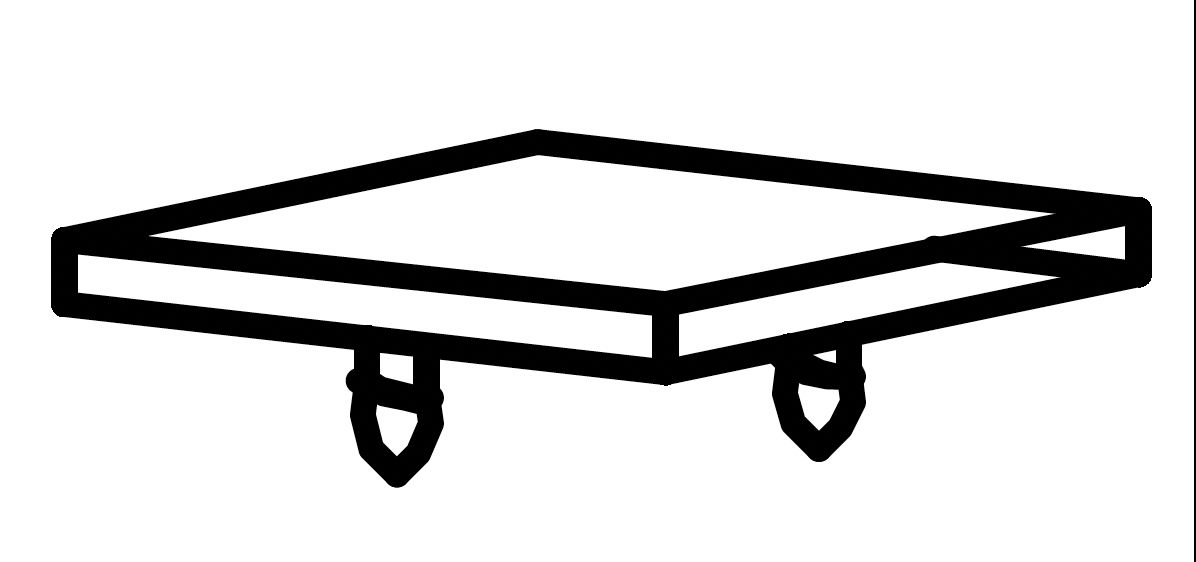 10 - Double Open-Ended Clip (14 for Double, 15 for King)