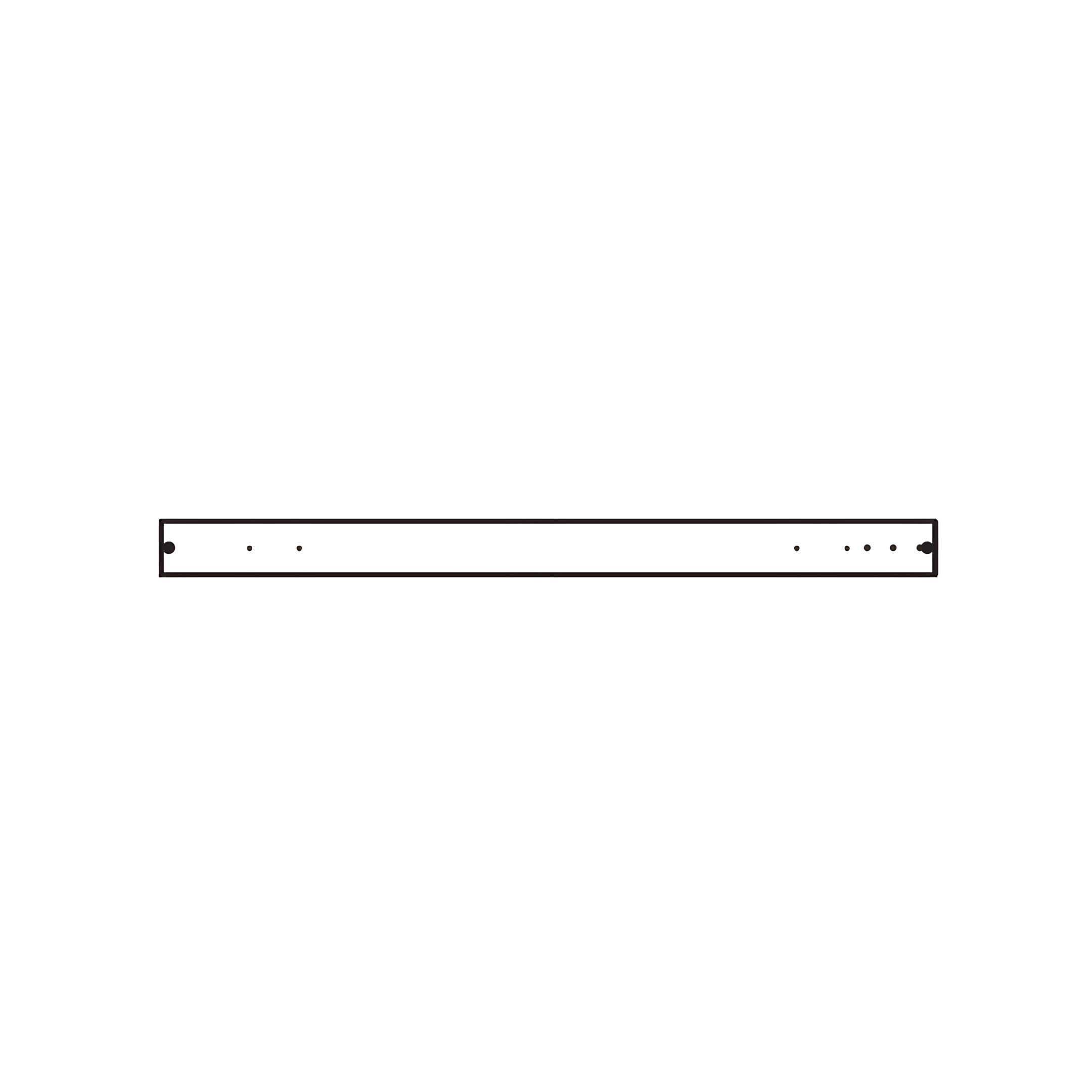 C - End Slat (for trundle bed)