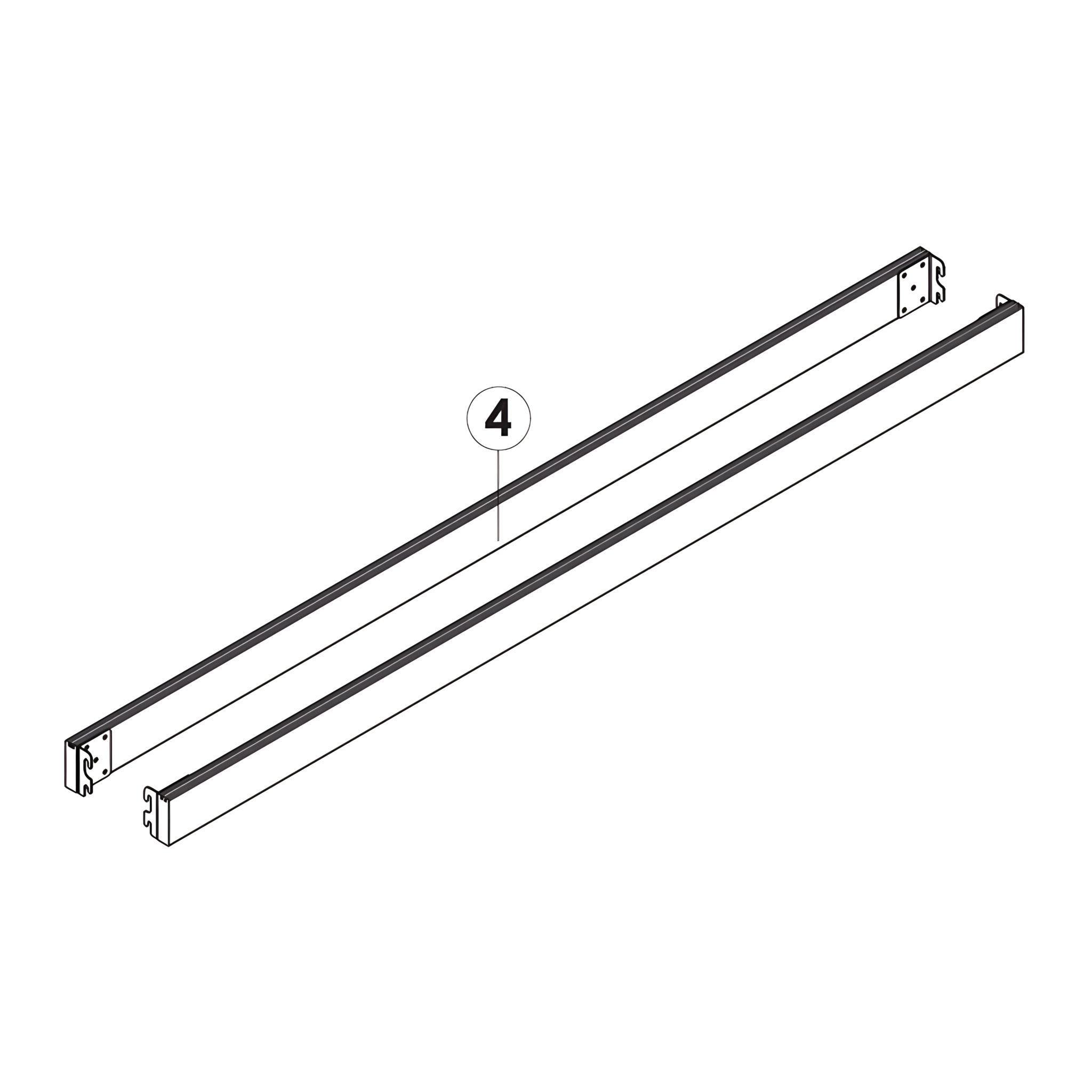 4 - Bottom Side Rail