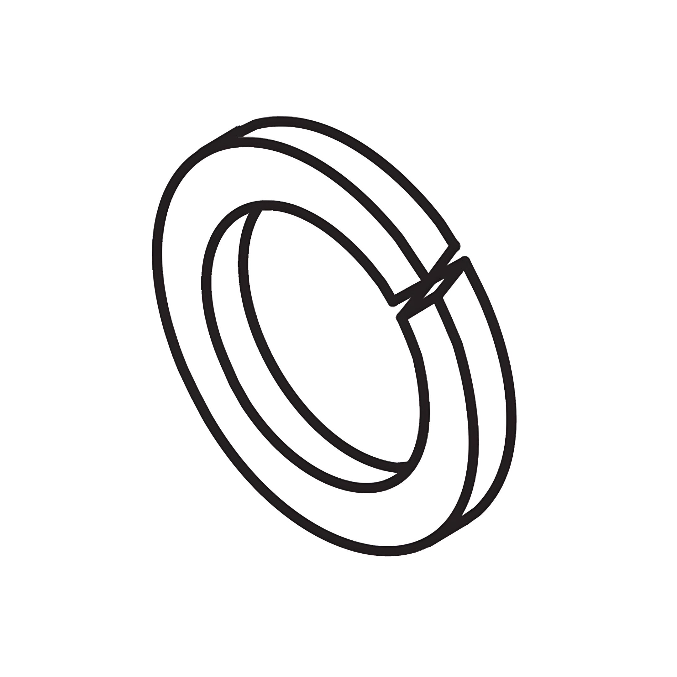 G - Spring washer for M8 bolt and stud