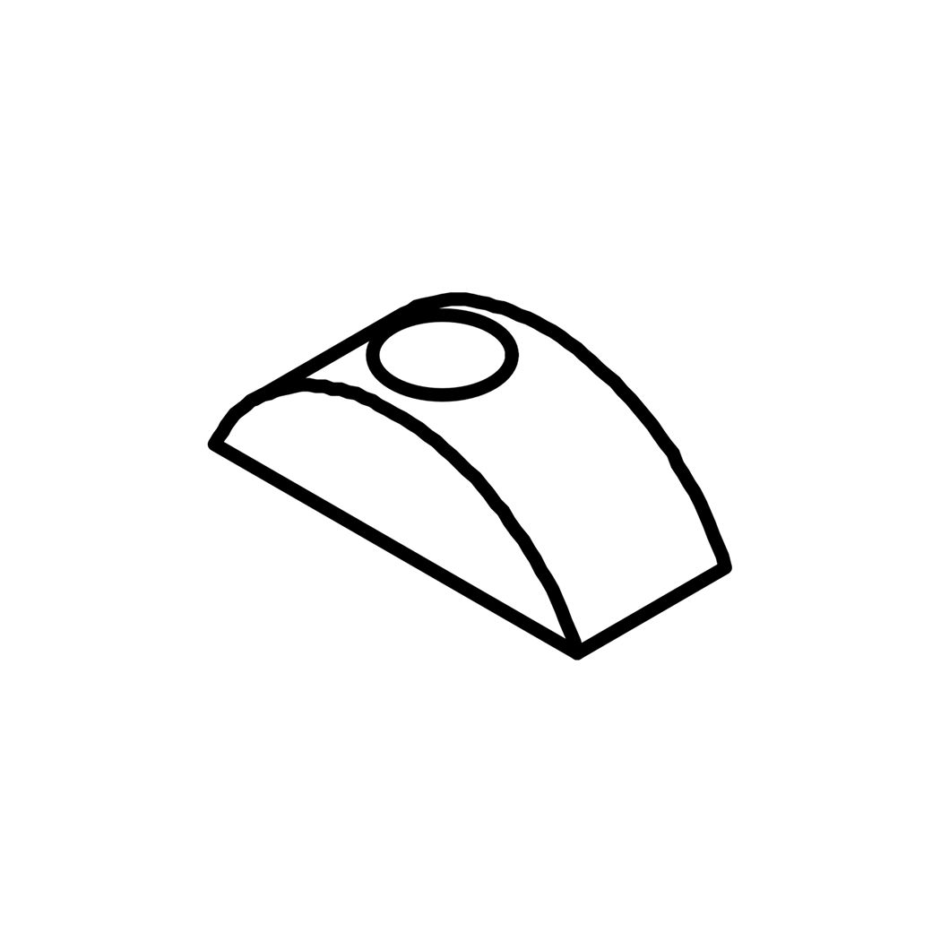 Half Moon bracket (M8)