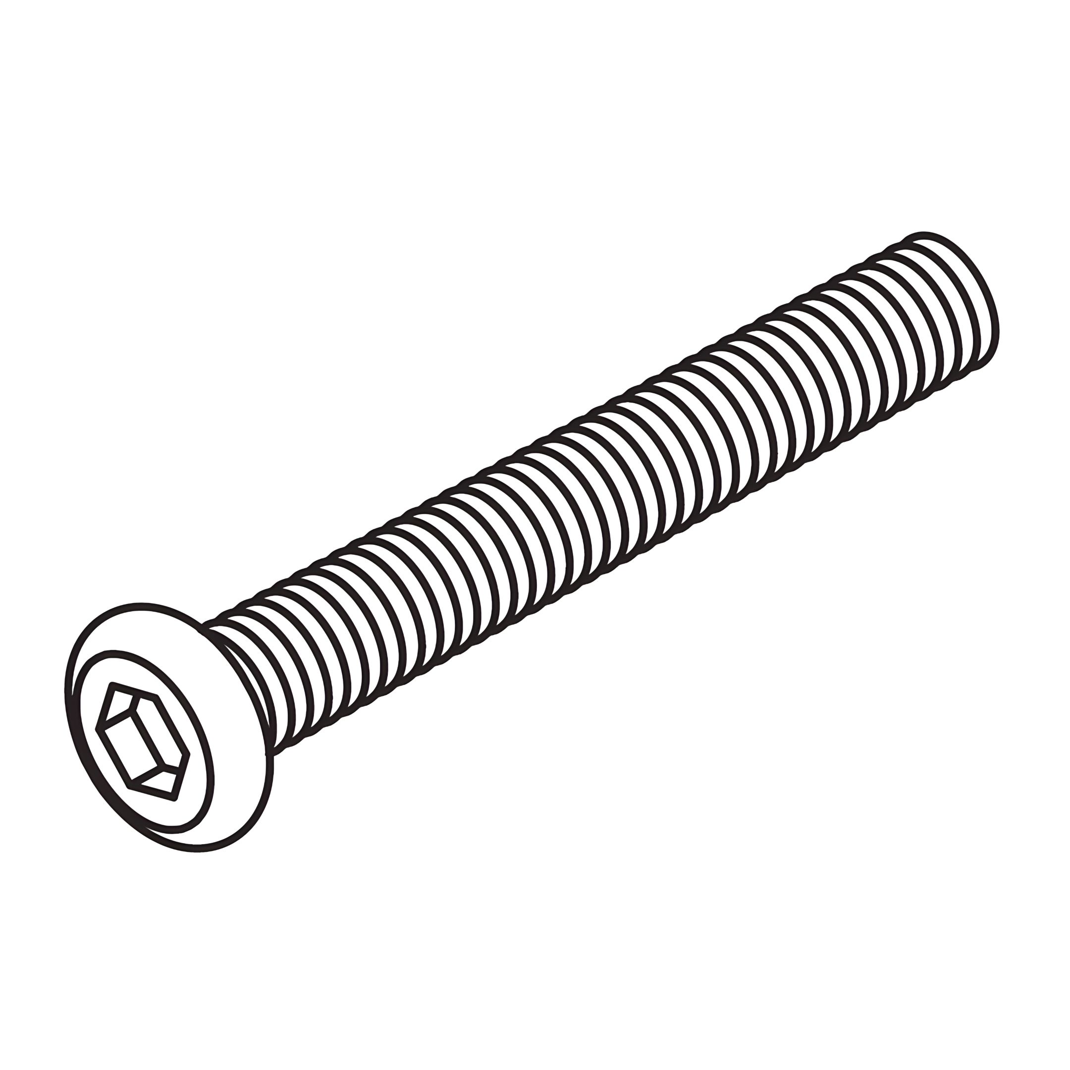 R - Bolts (M8x76mm) for connect both metal slat frame (11&12)
