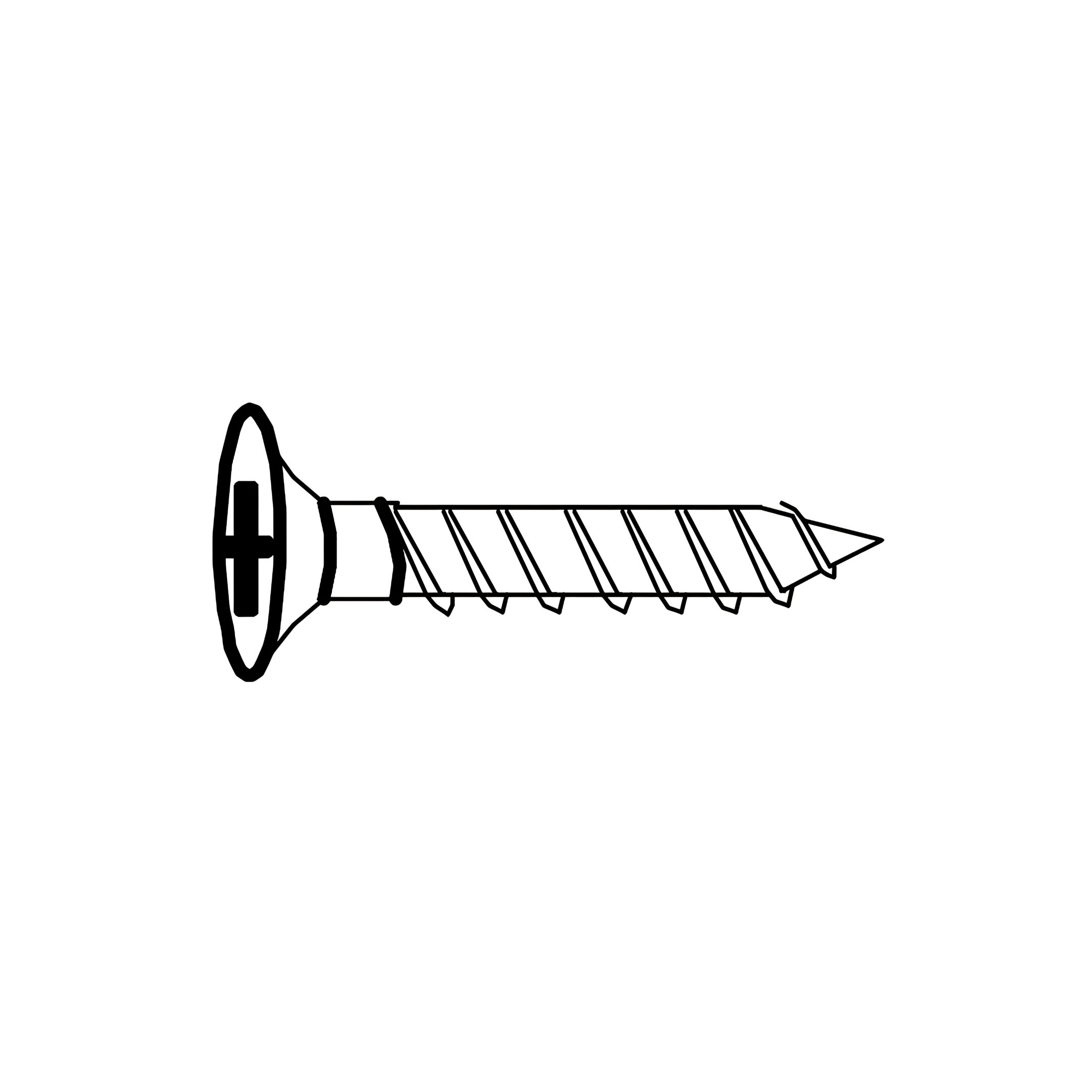 5 - CSK (M4 x 16mm)(for bed)