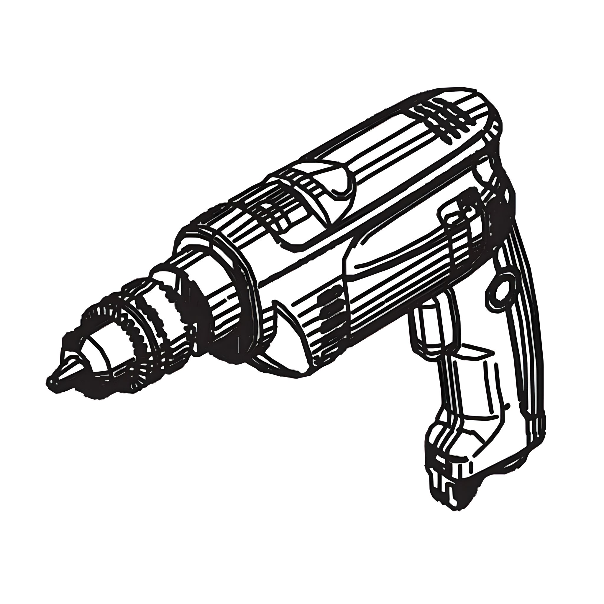 I - Handheld electric drill