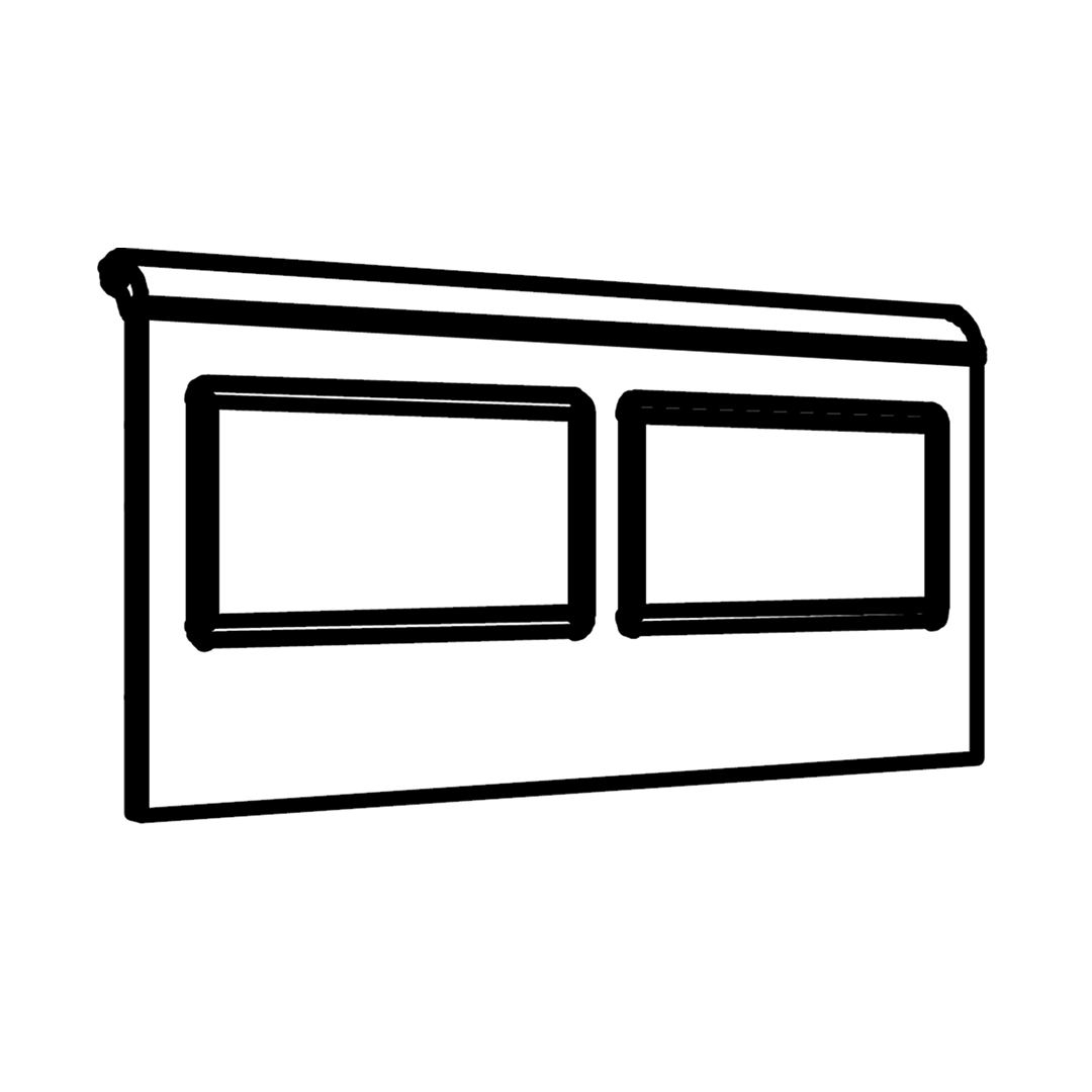 1 - Headboard Frame