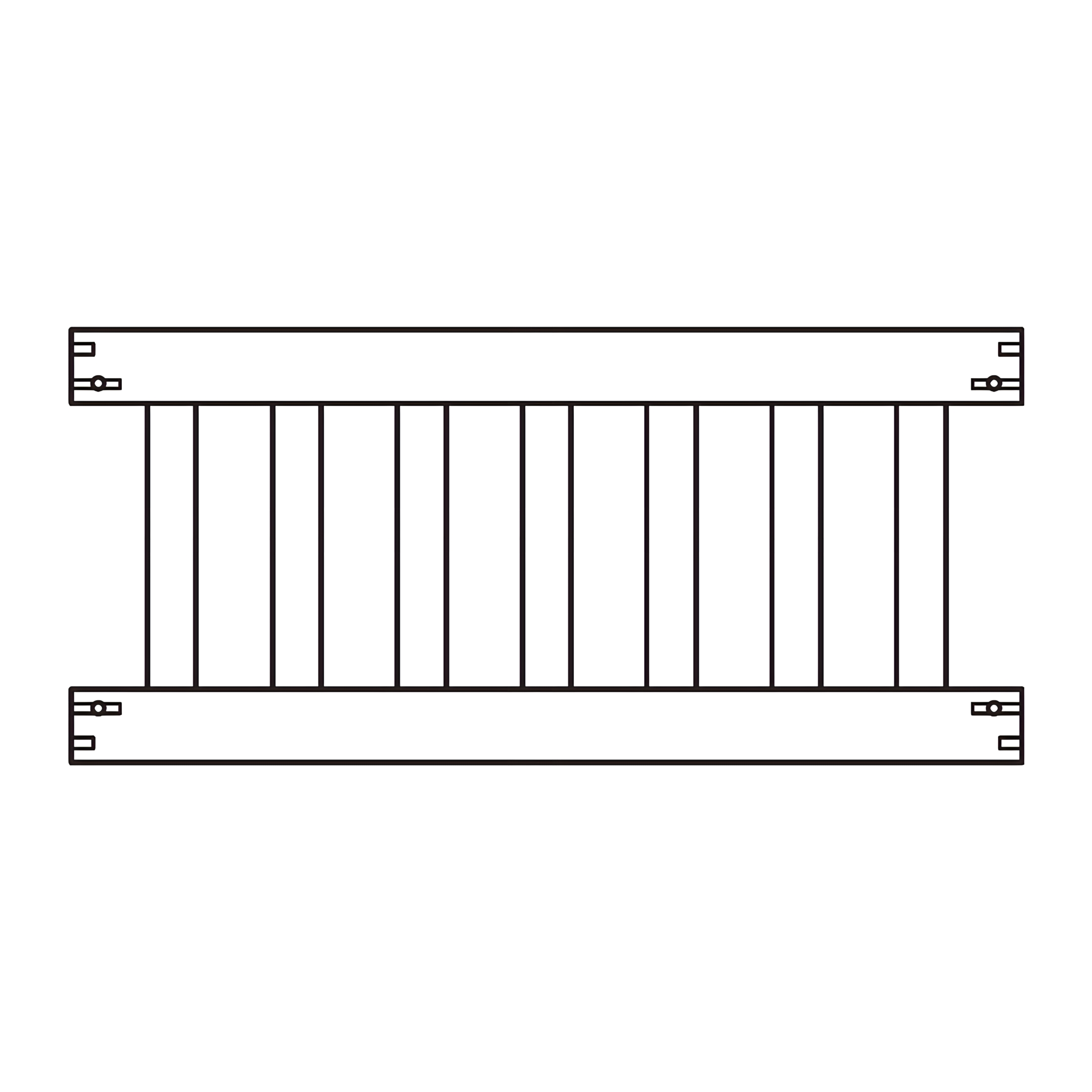 C - Headboard and Footboard Panel