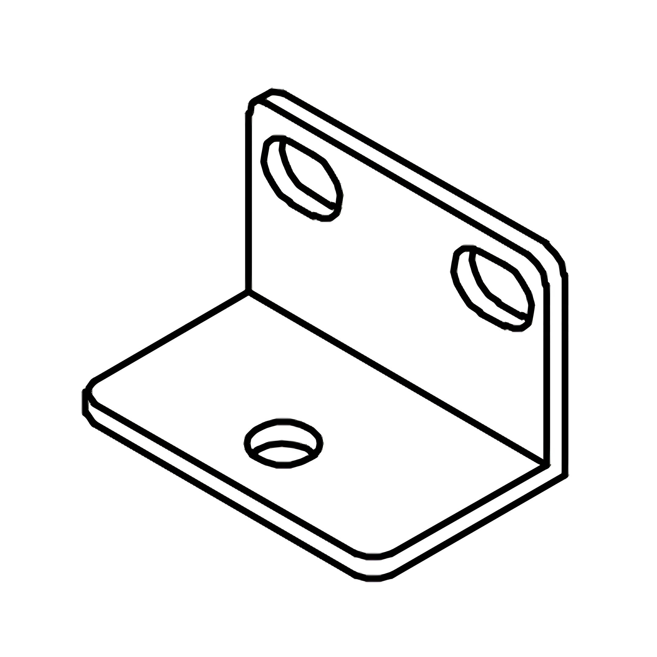 G - “L” Shape Bracket (2 for Double & King, 4 for Super King)
