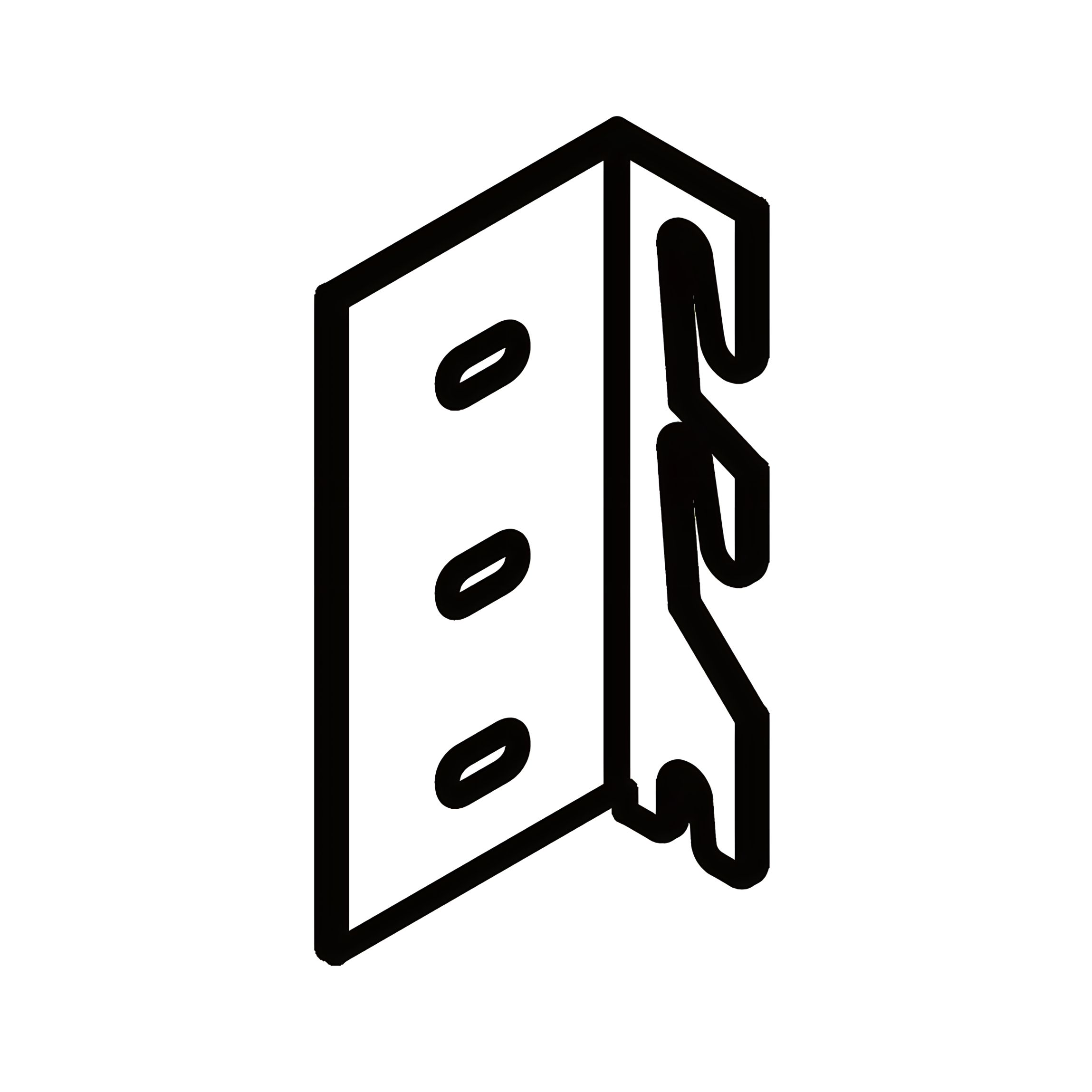 Corner Hook - Triple - Right