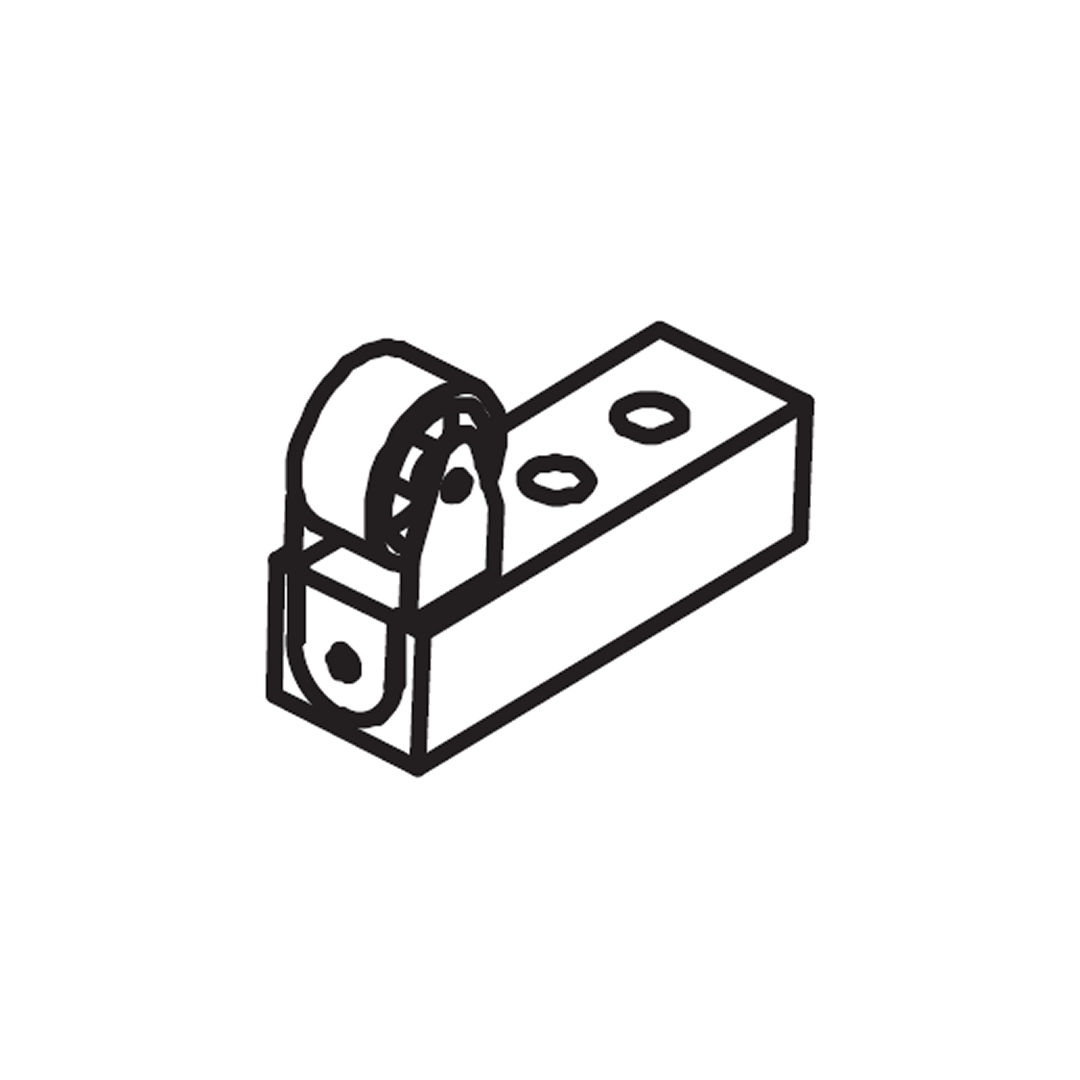 2 - Caster (for trundle bed)