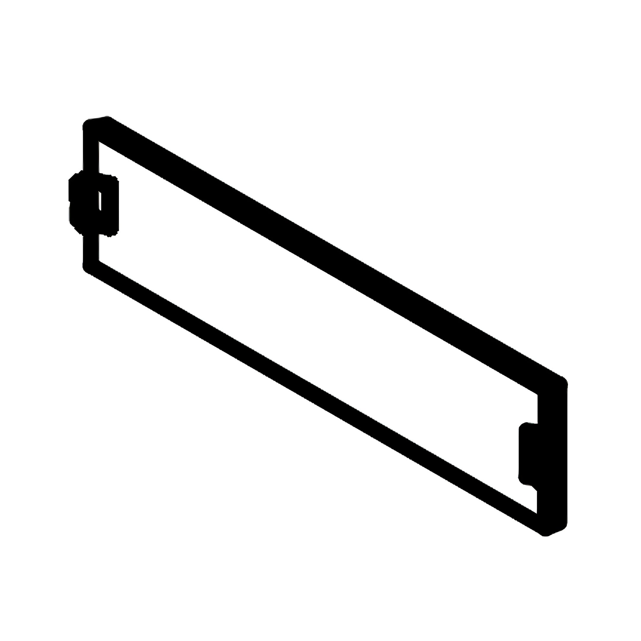 H - Trundle Side Panel