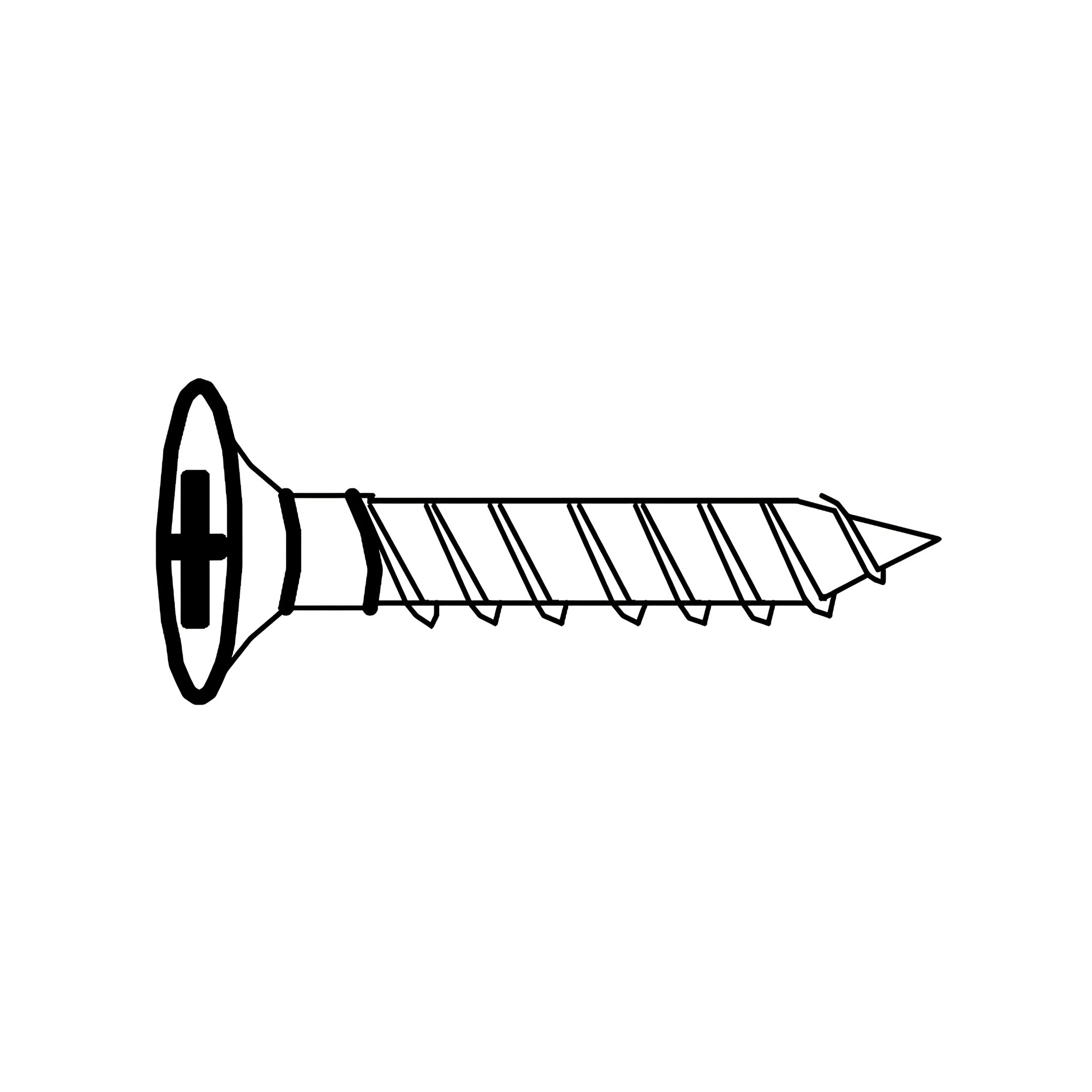 10 - CSK (M4 x 25mm)