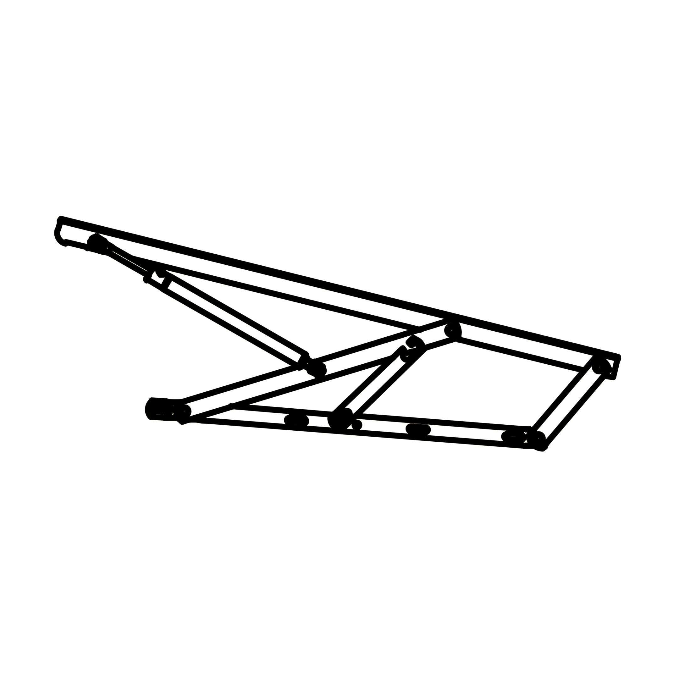 15 - Left Hydraulic Base Support c/w Pump Stopper