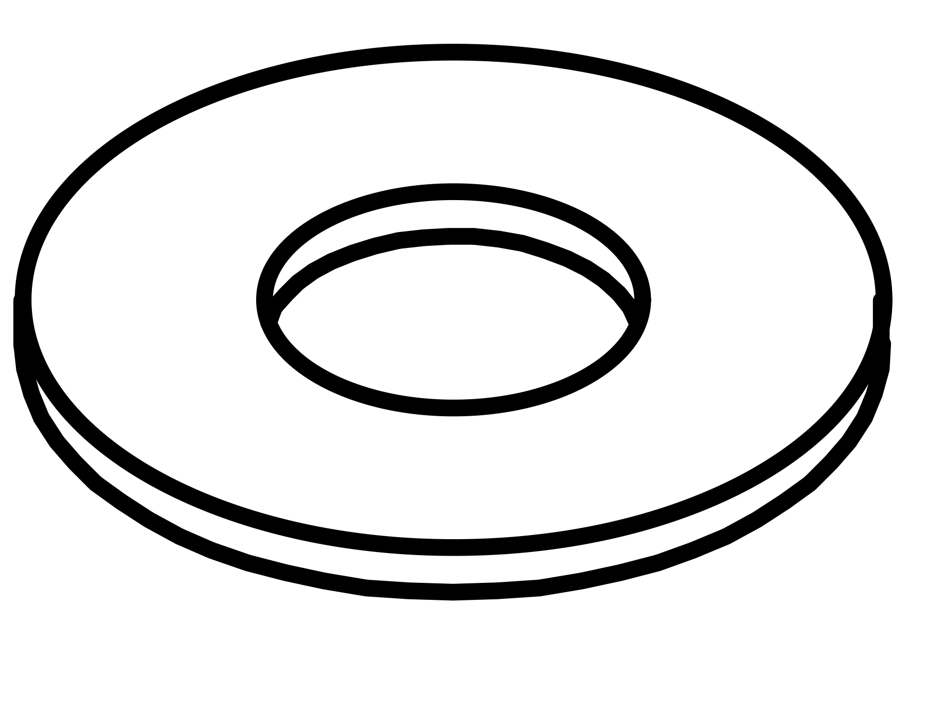 F - Flat Washer for M8 Bolts