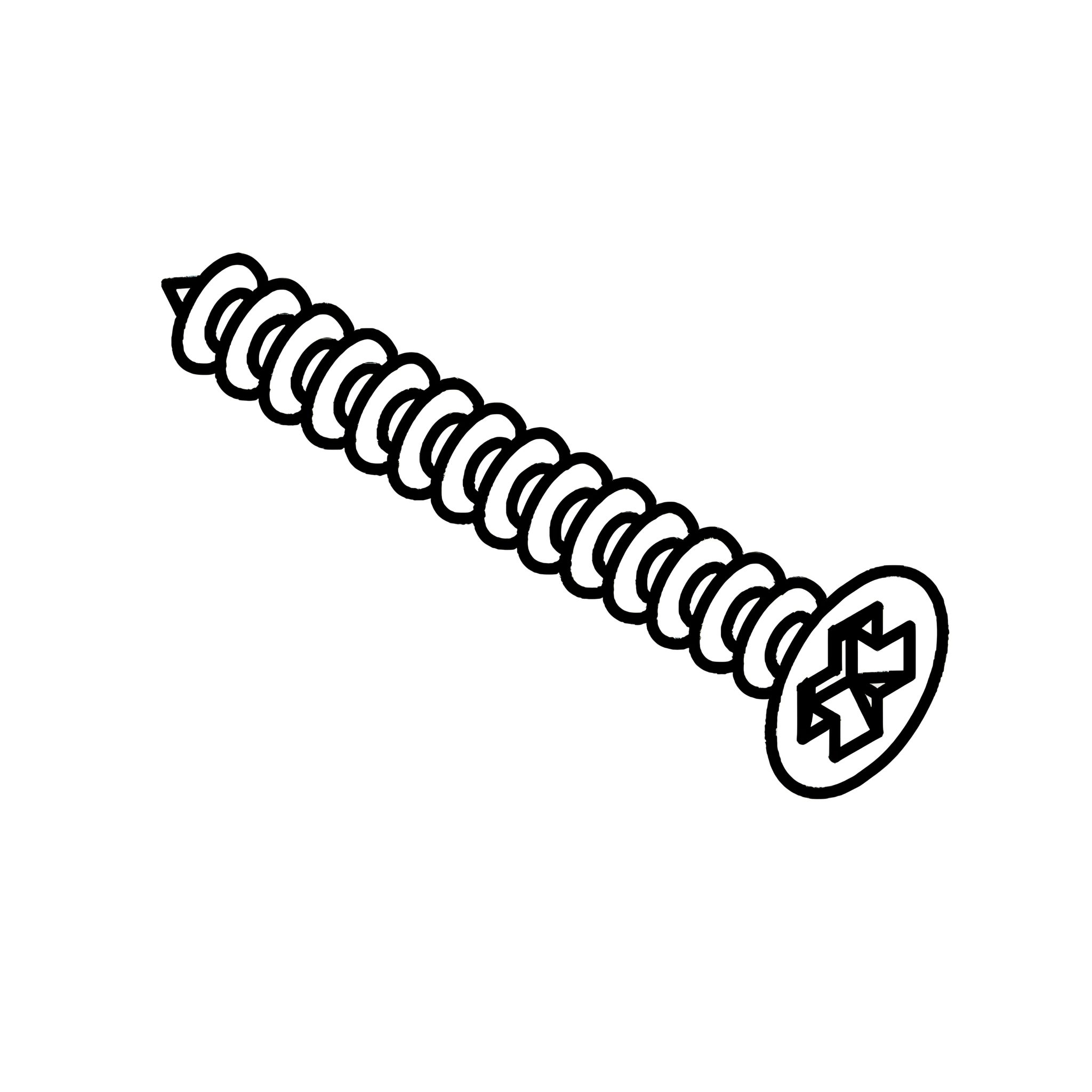E - CSK C/B Screw (M4 × 32mm)