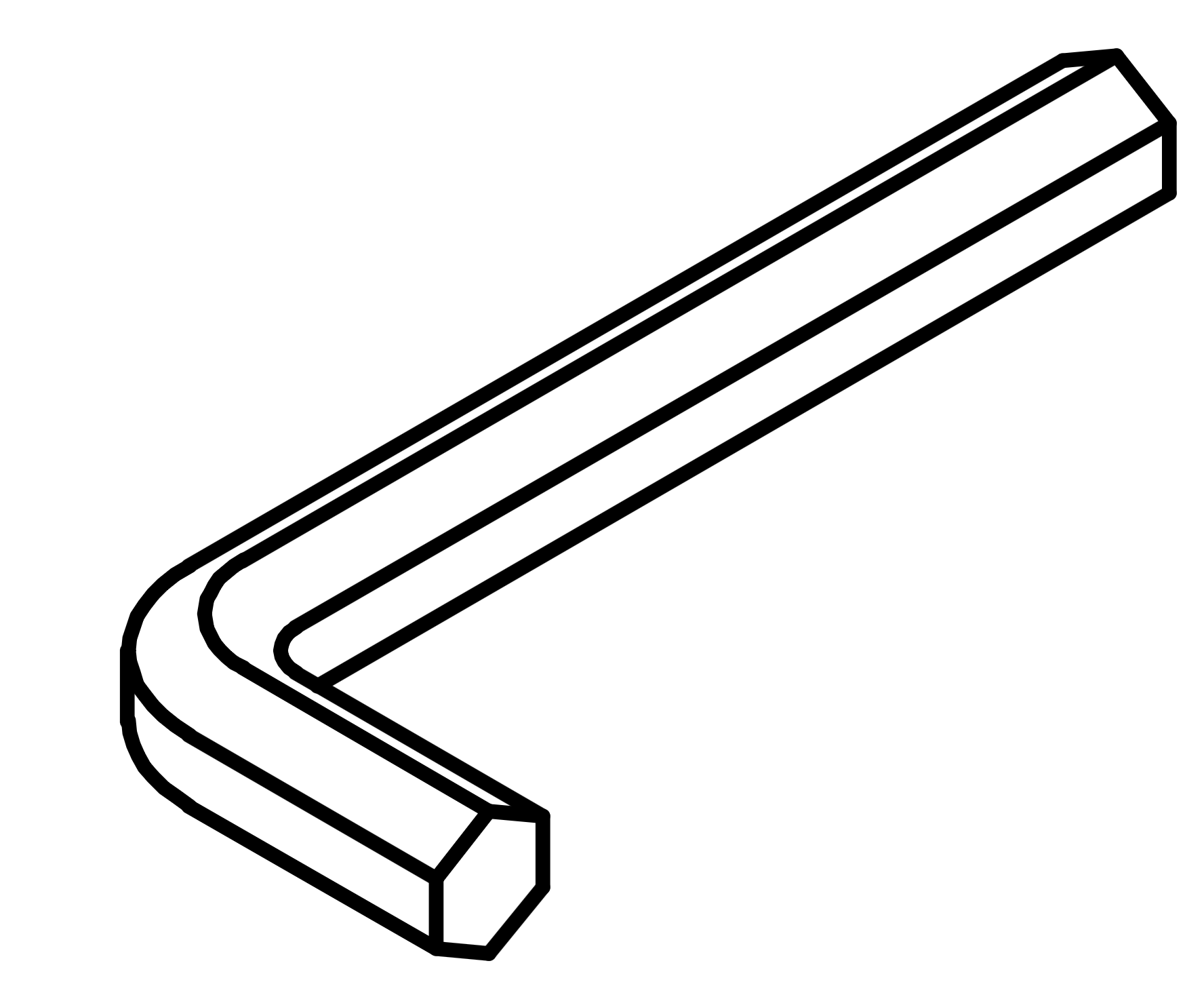 I - Allen Key for M8 Bolts