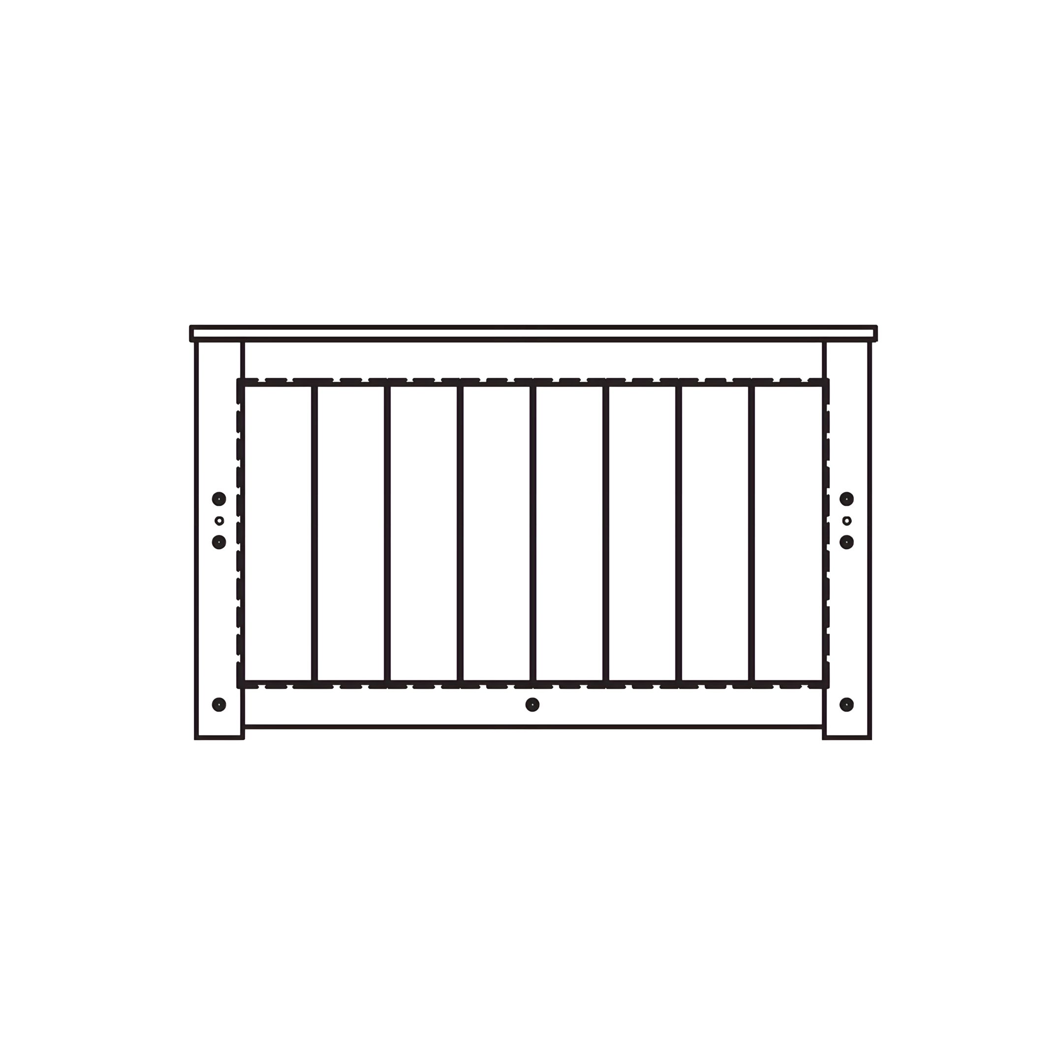 B - Footboard Panel