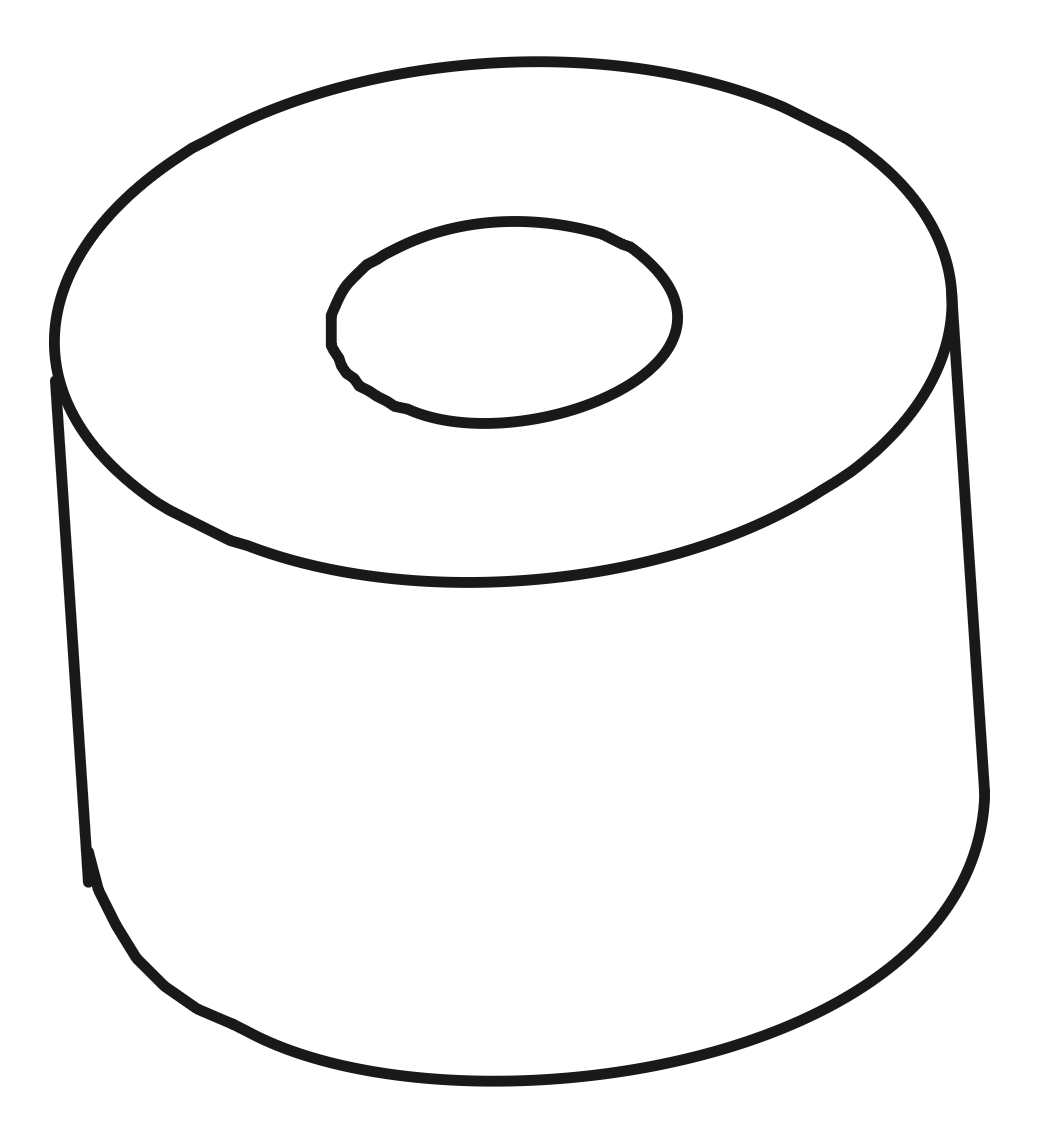 F - Plastic spacer for gas-lift mechanisms - Box 2