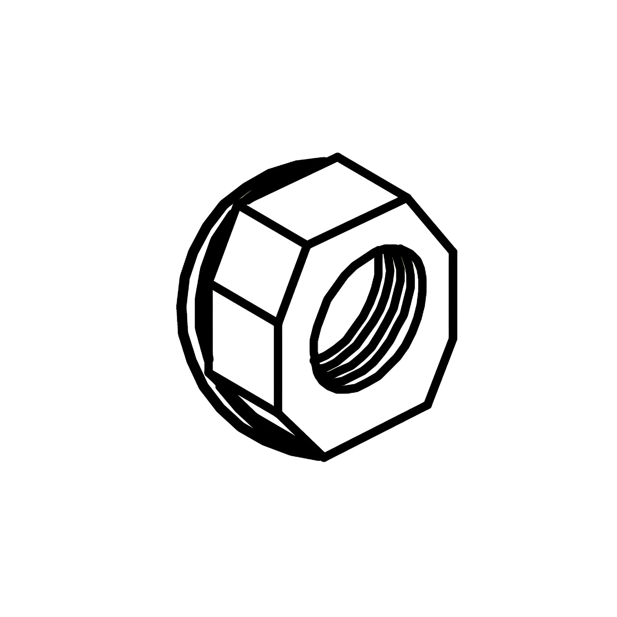 G - M8 Hex. Nut