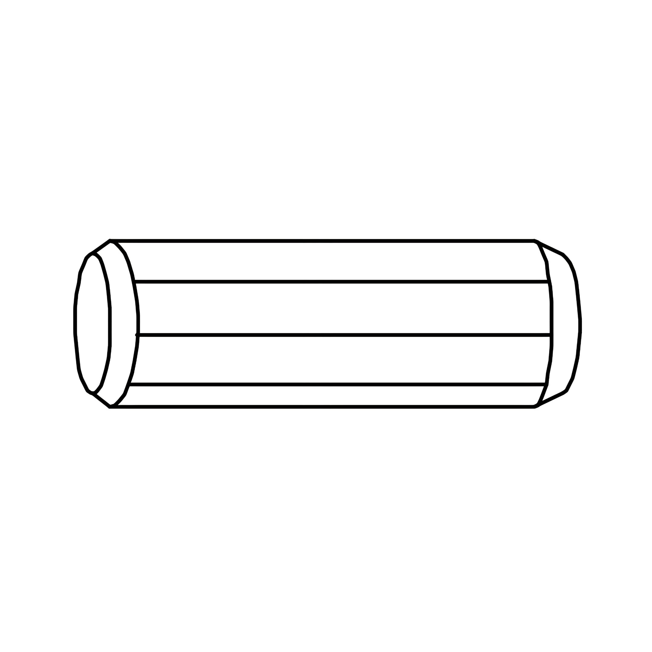 3 - Wooden Dowel (M10 x 30mm)
