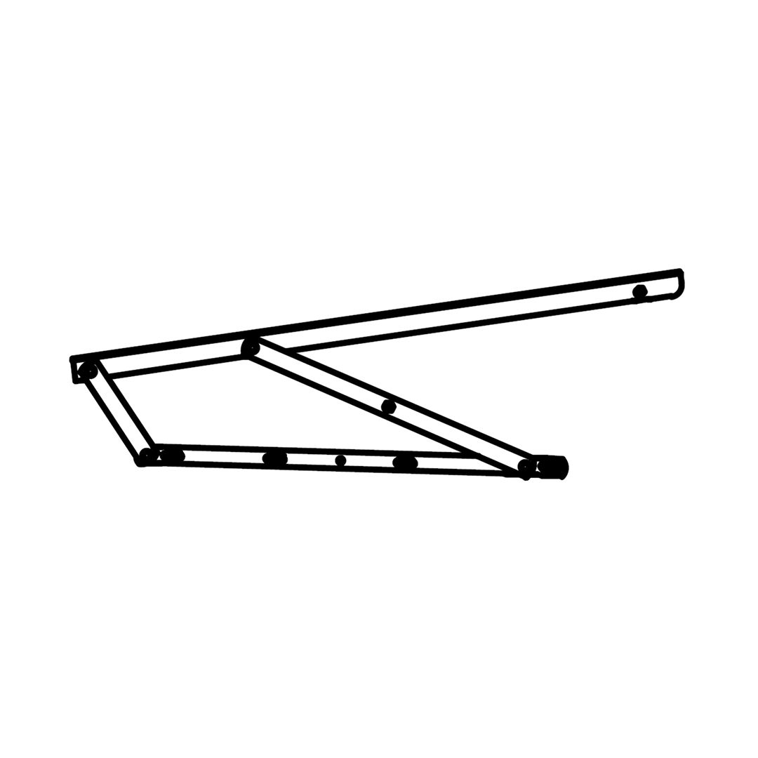  18 - Right Hydraulic Base Support c/w Pump Stopper