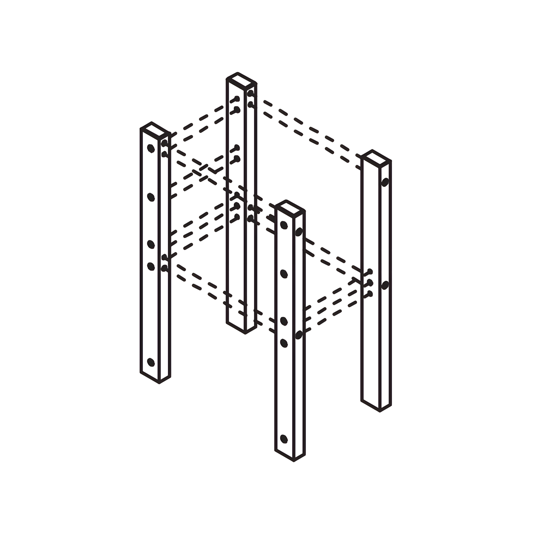 A - Upper Post (Shorter)
