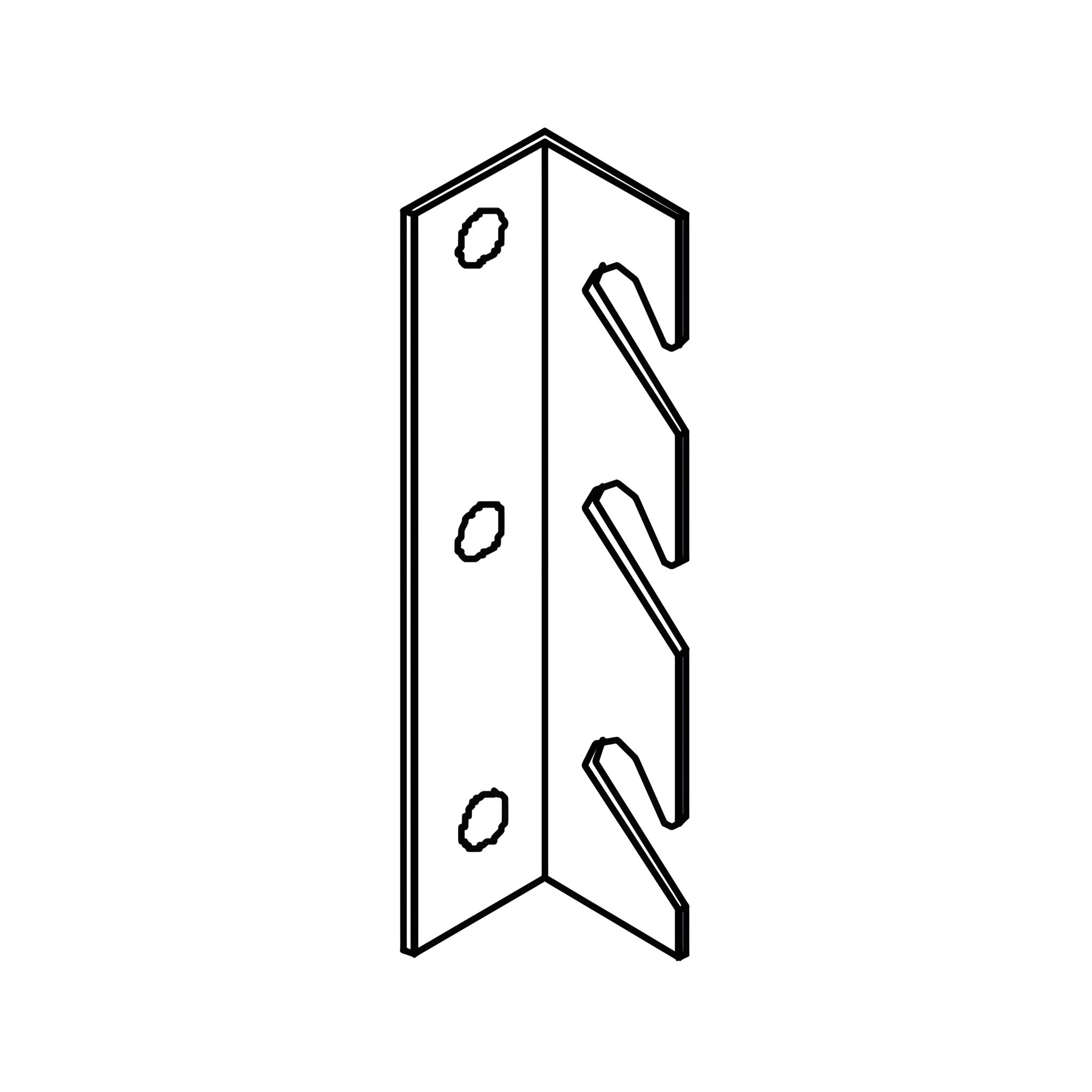 H - Corner Hook- Right