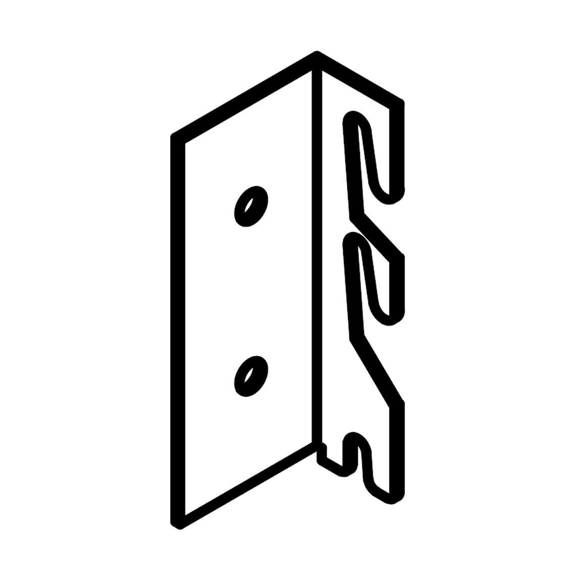 F - Corner Hook Bracket