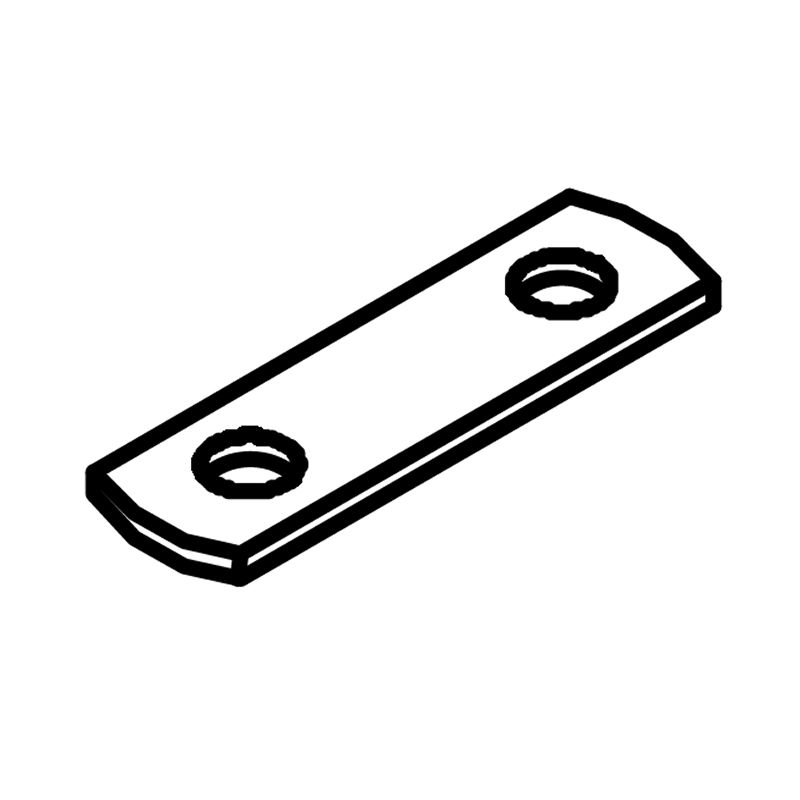 L - Metal Connection Plates for Slat Frame