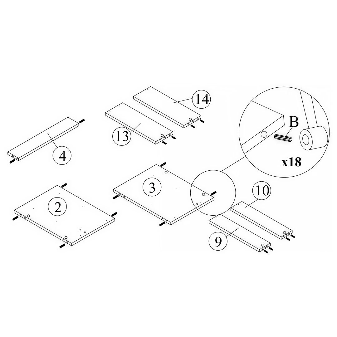 Insert Dowels