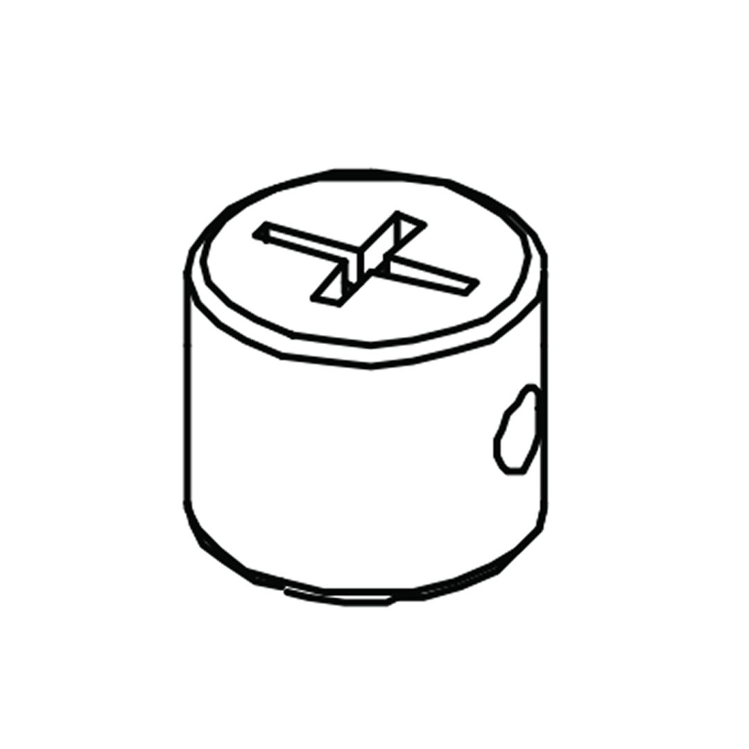 Plastic barrel nuts