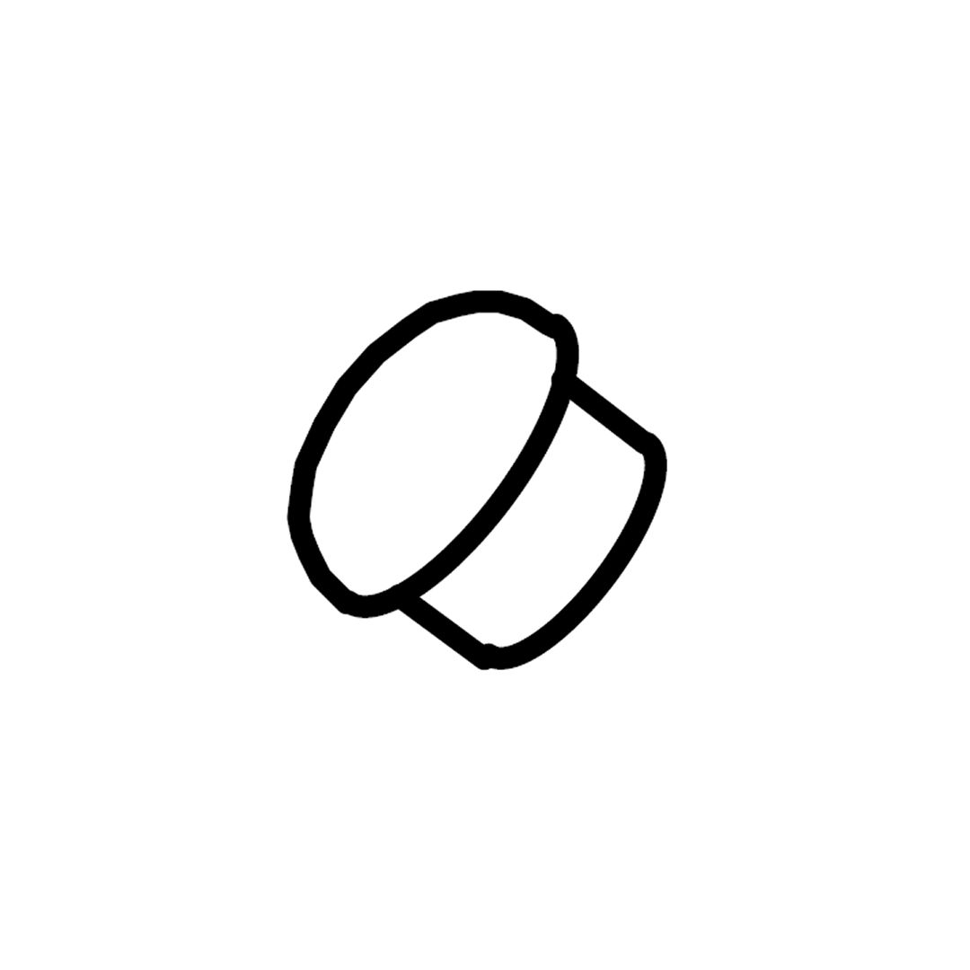 K – Wood Button