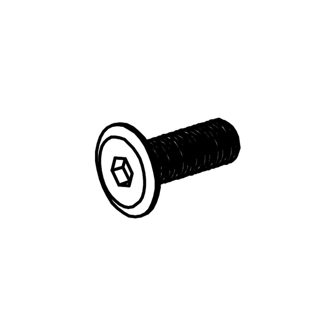 M8x25mm bolt