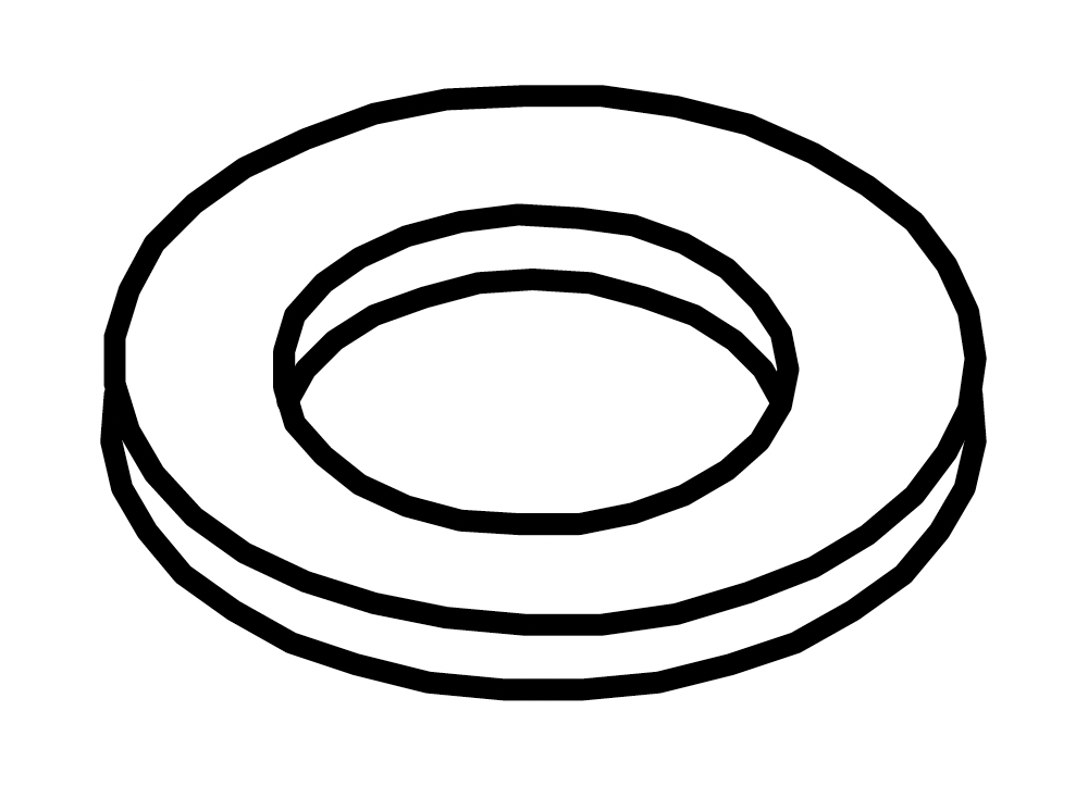 E – Flat Washer M8