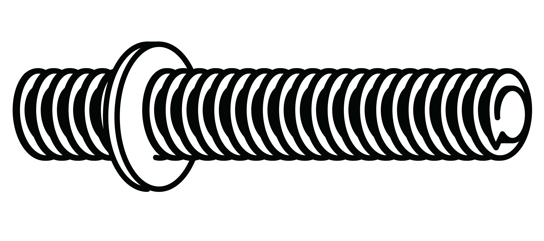 Bed Assembly: D - Threaded Stud(M8x60)