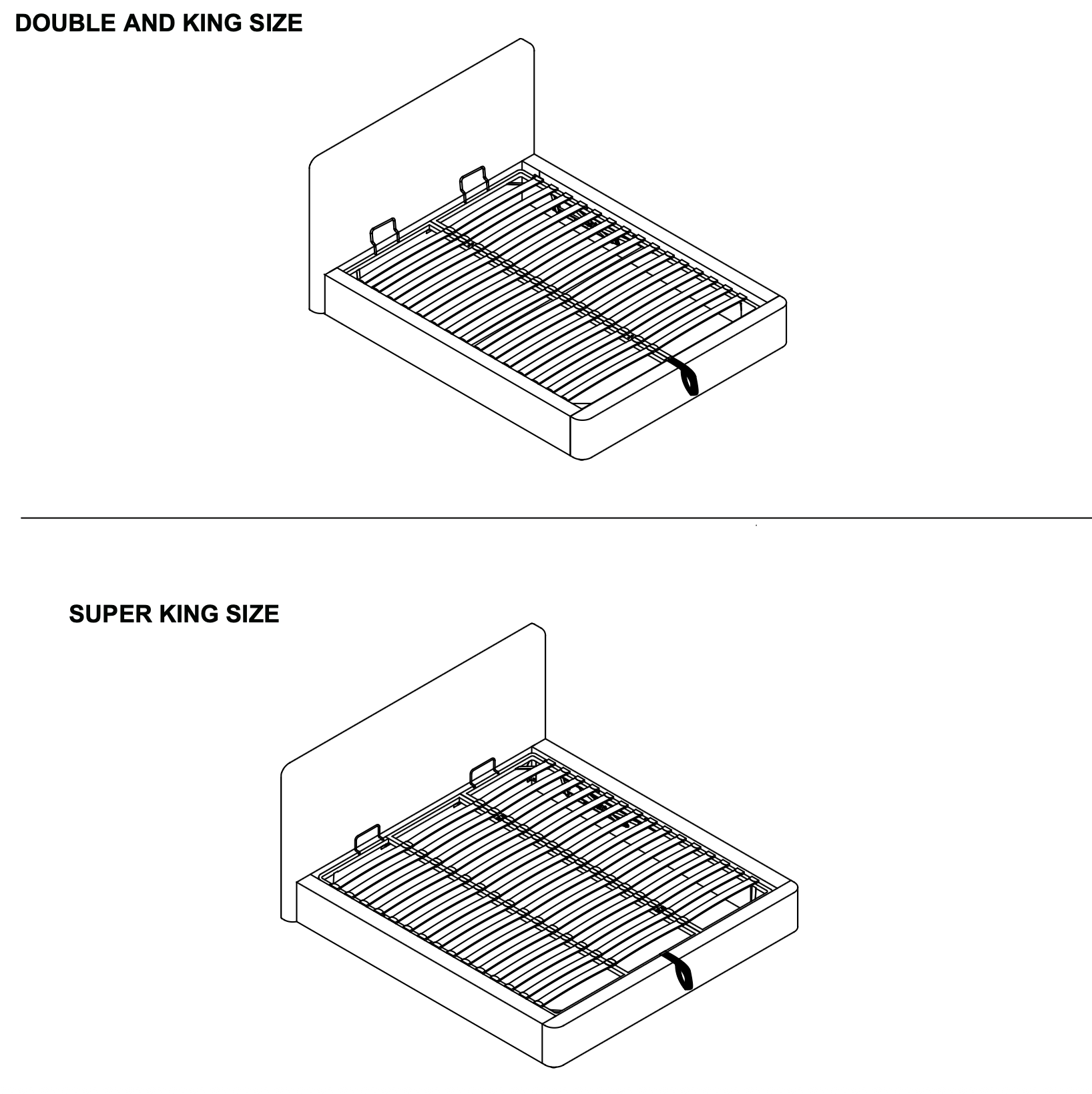 Aurelle Ottoman Bed Frame