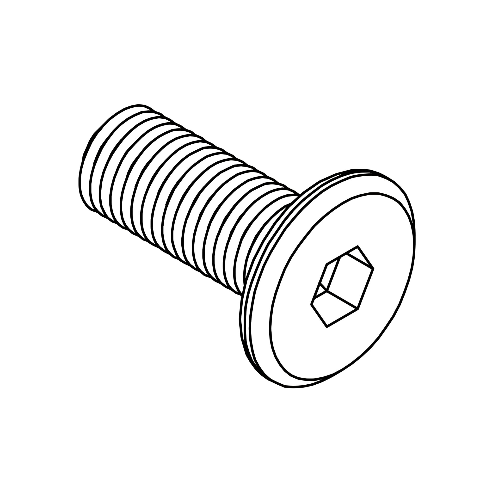 A - JCBB BOLT (M8 x 20MM)