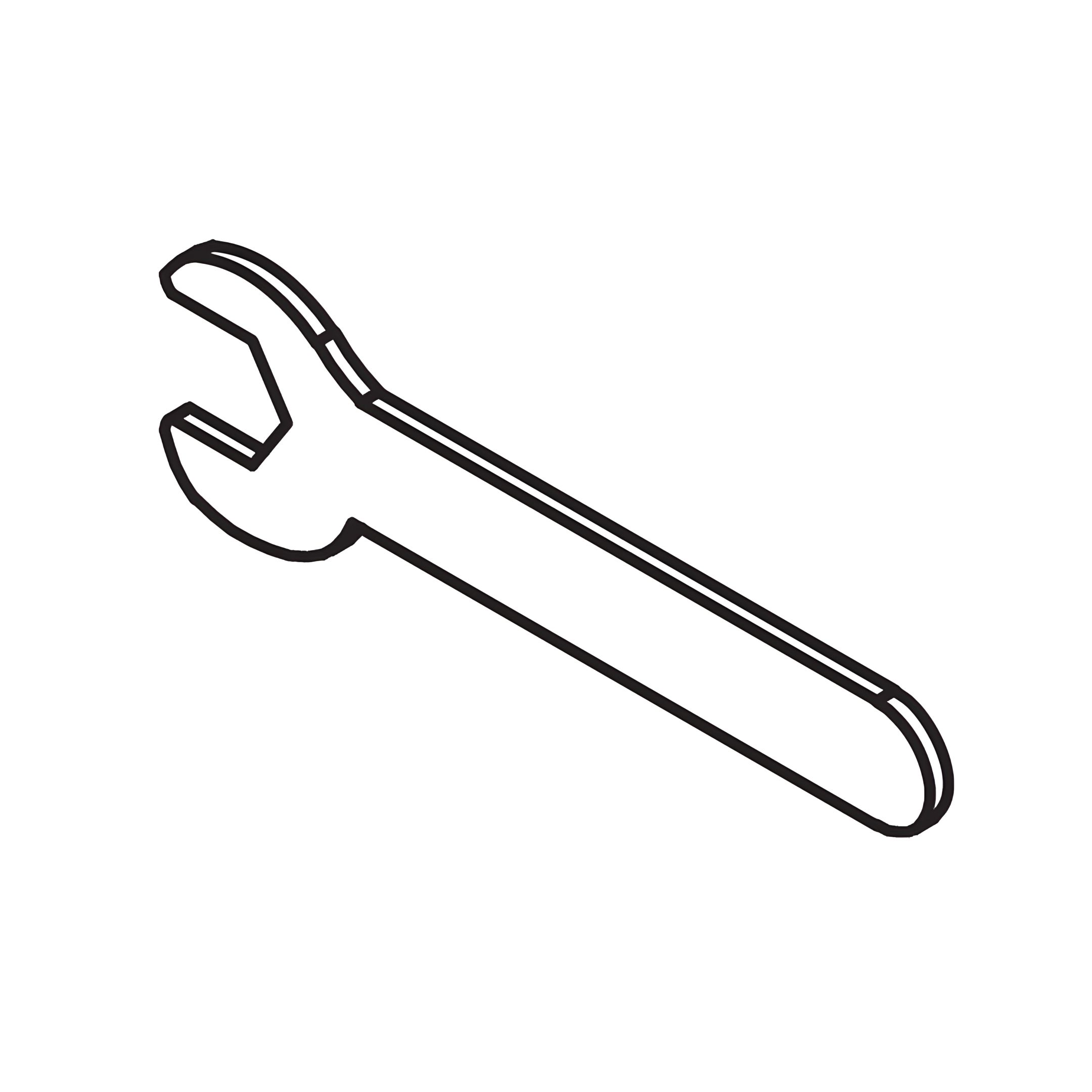 P - Spanner for M8 nuts