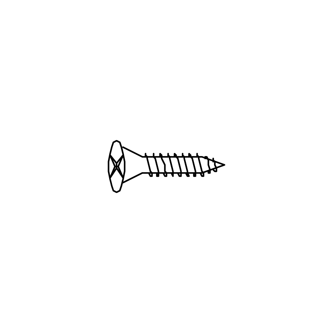 5 - CSK Screw (16 mm)