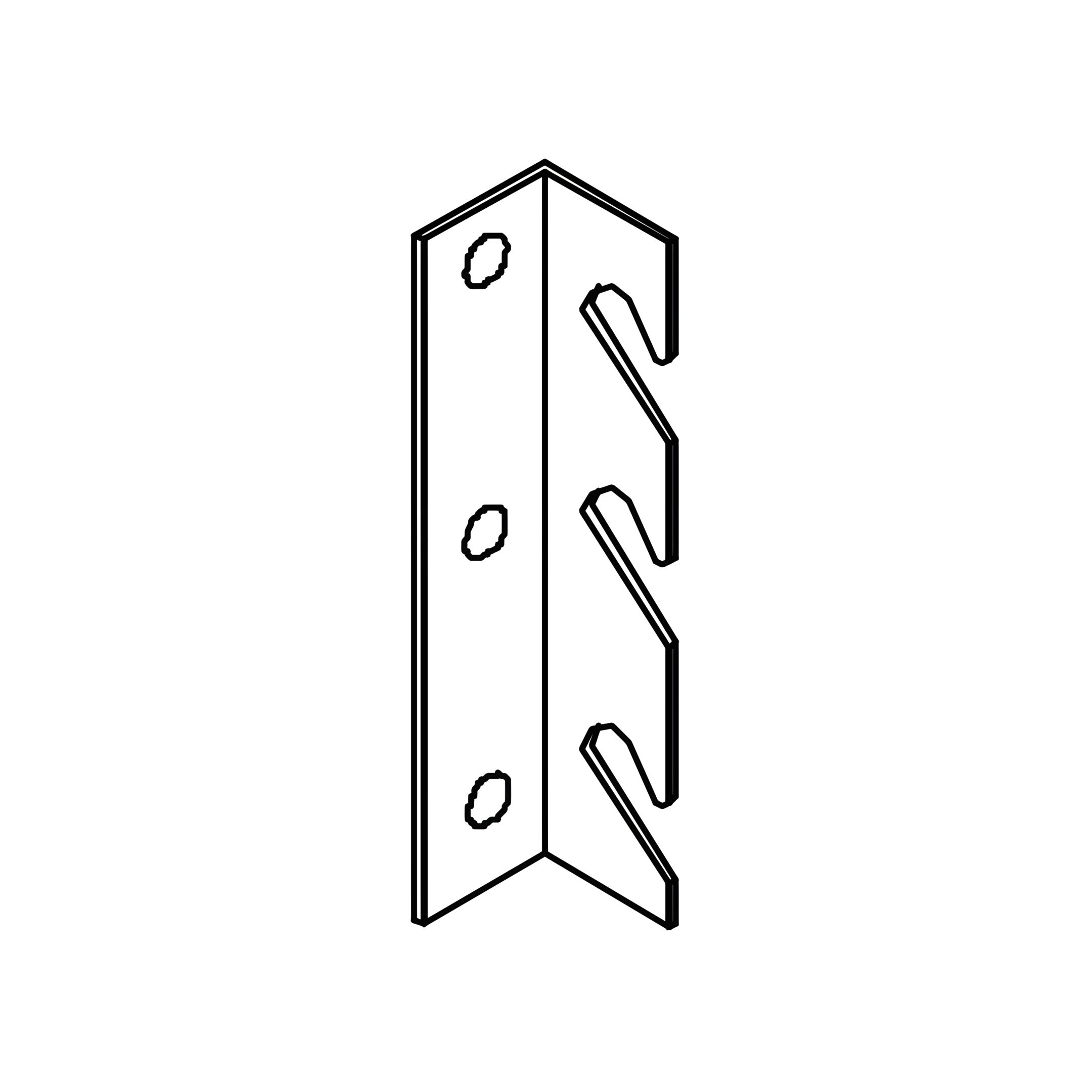 L - Angle Brackets - RH
