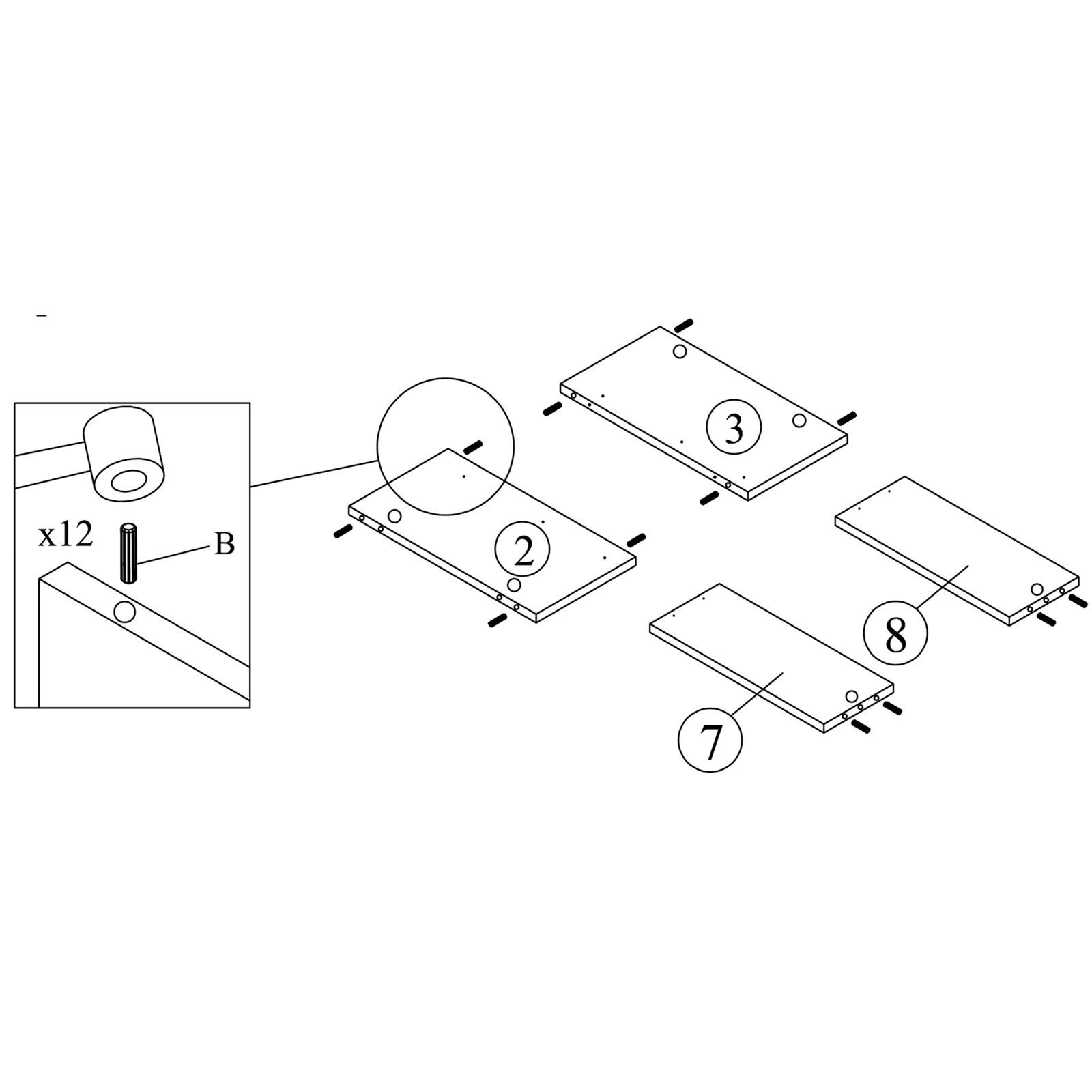 Insert Dowels