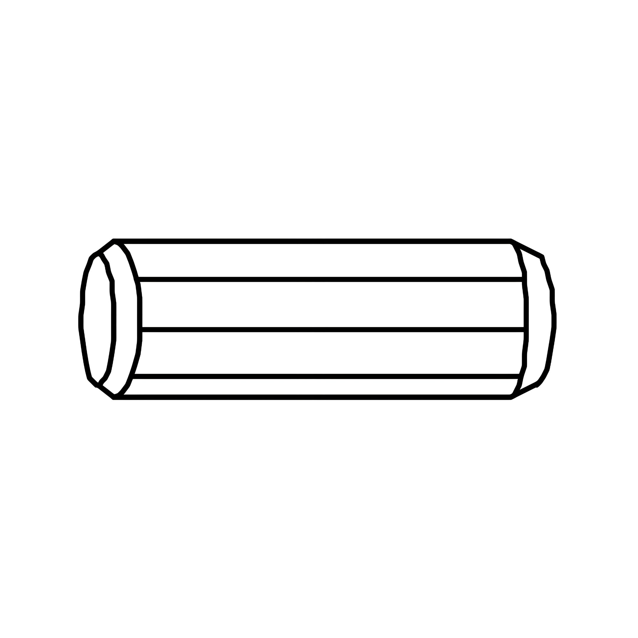 M - Wood Dowel M8 × 30mm